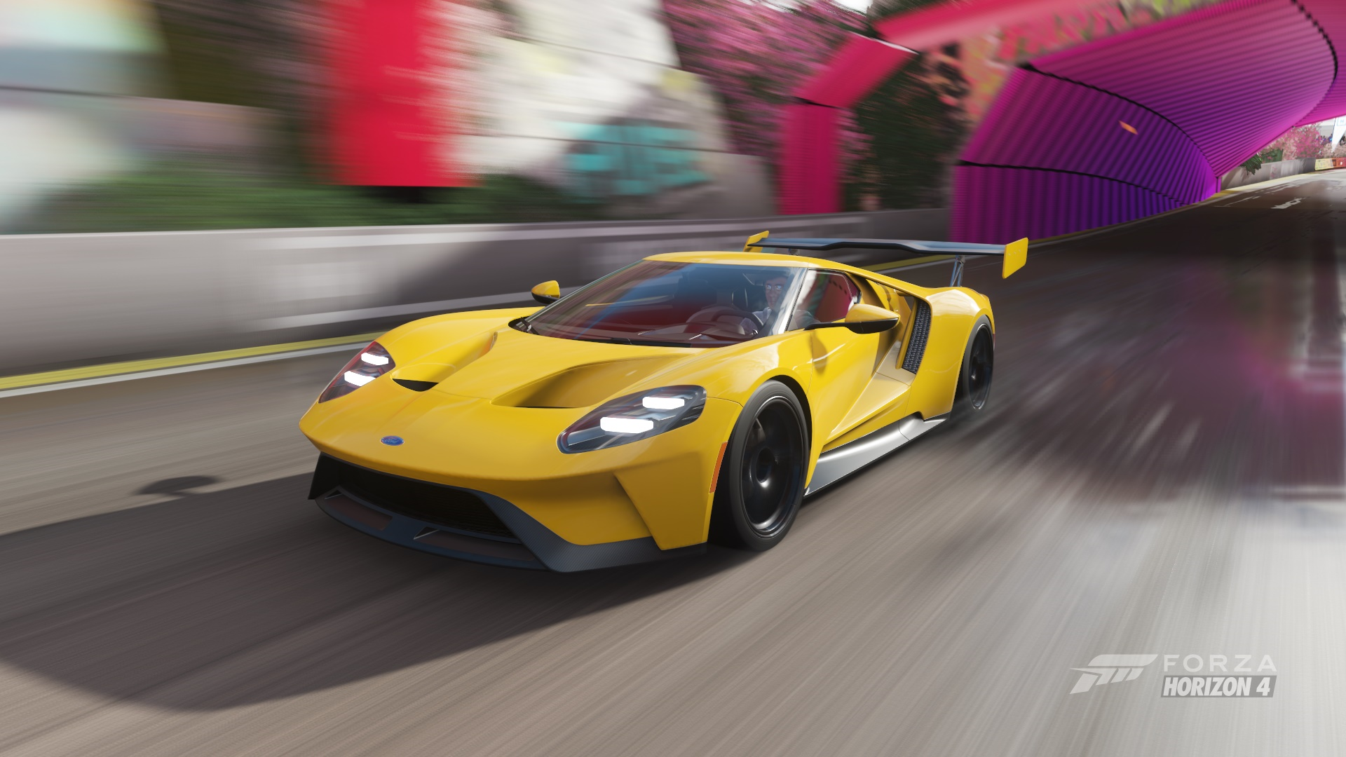 Ford GT Mk II, Forza Horizon 4, Ford, screen shot, vehicle, Ford GT HD Wallpaper