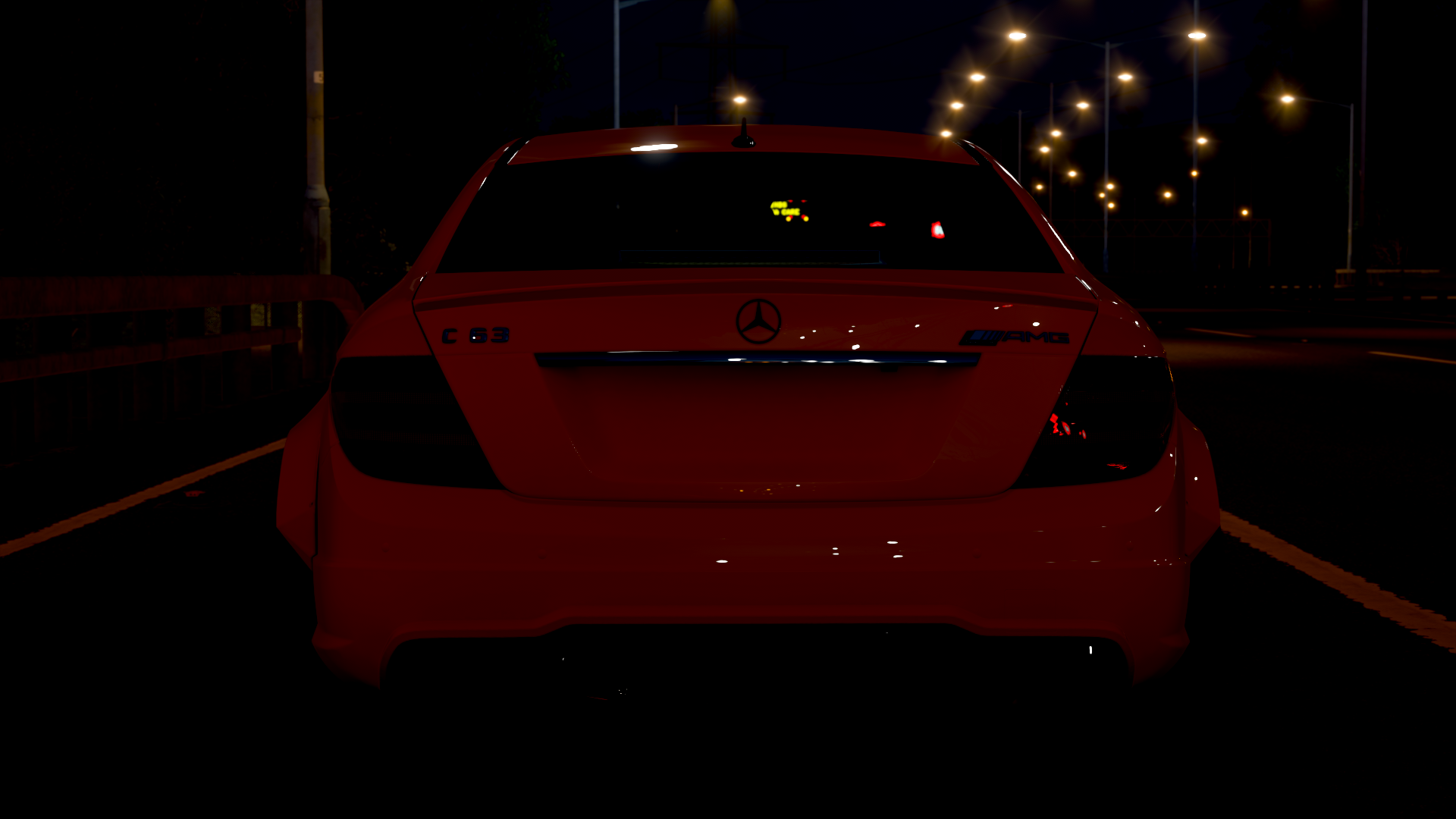 C63 AMG Black Series, C63 AMG, Mercedes AMG, Forza Horizon 4, car HD Wallpaper