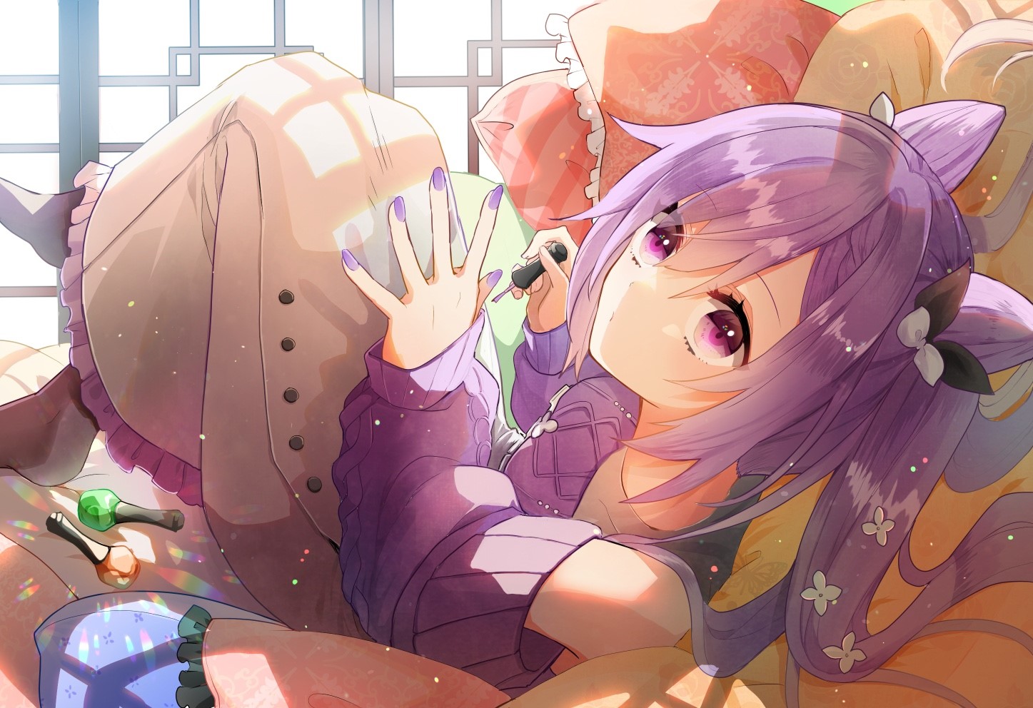anime girls, Genshin Impact, Keqing (Genshin Impact) HD Wallpaper