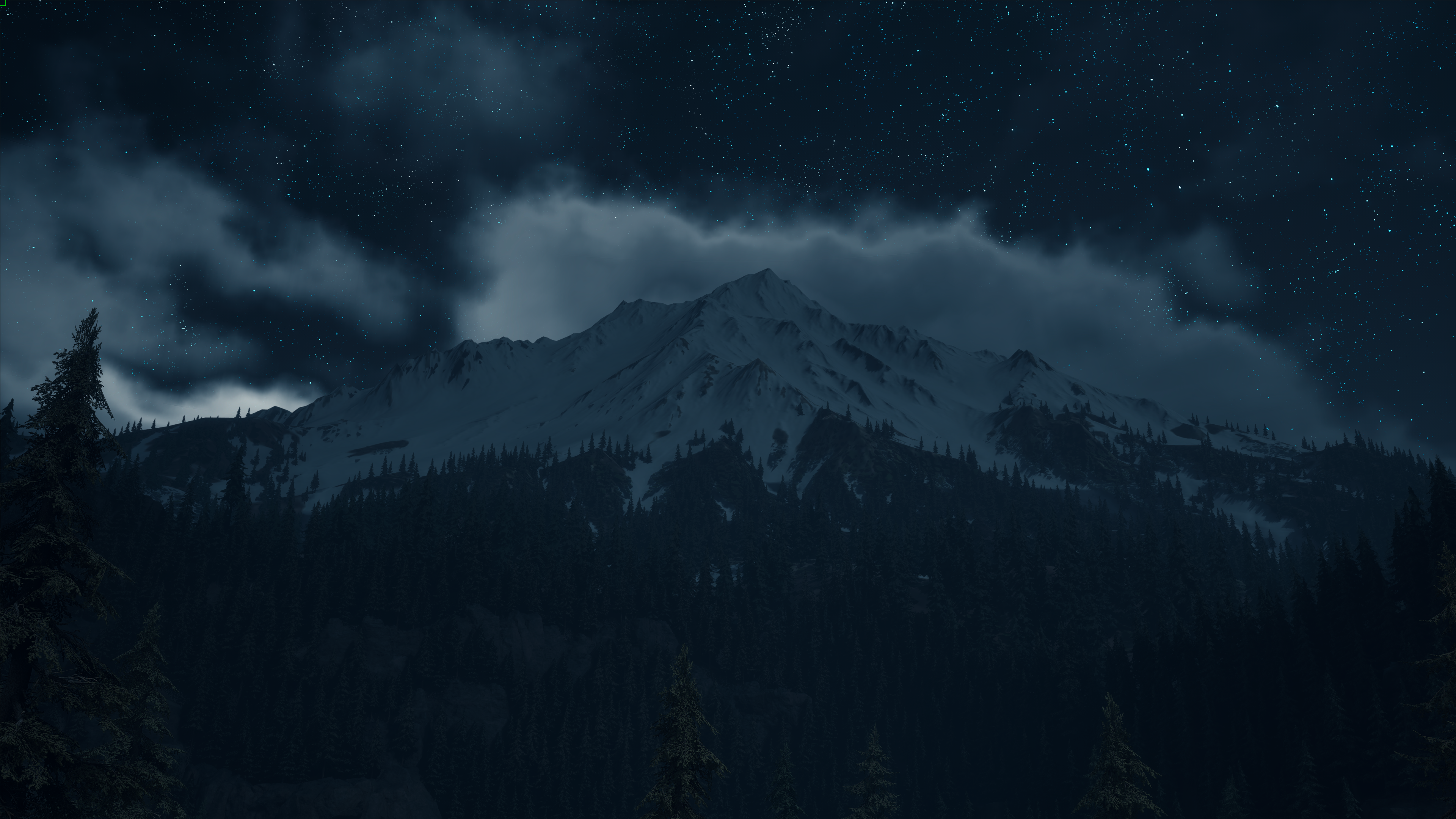 4K Mountains Scene from Days Gone HD Wallpaper