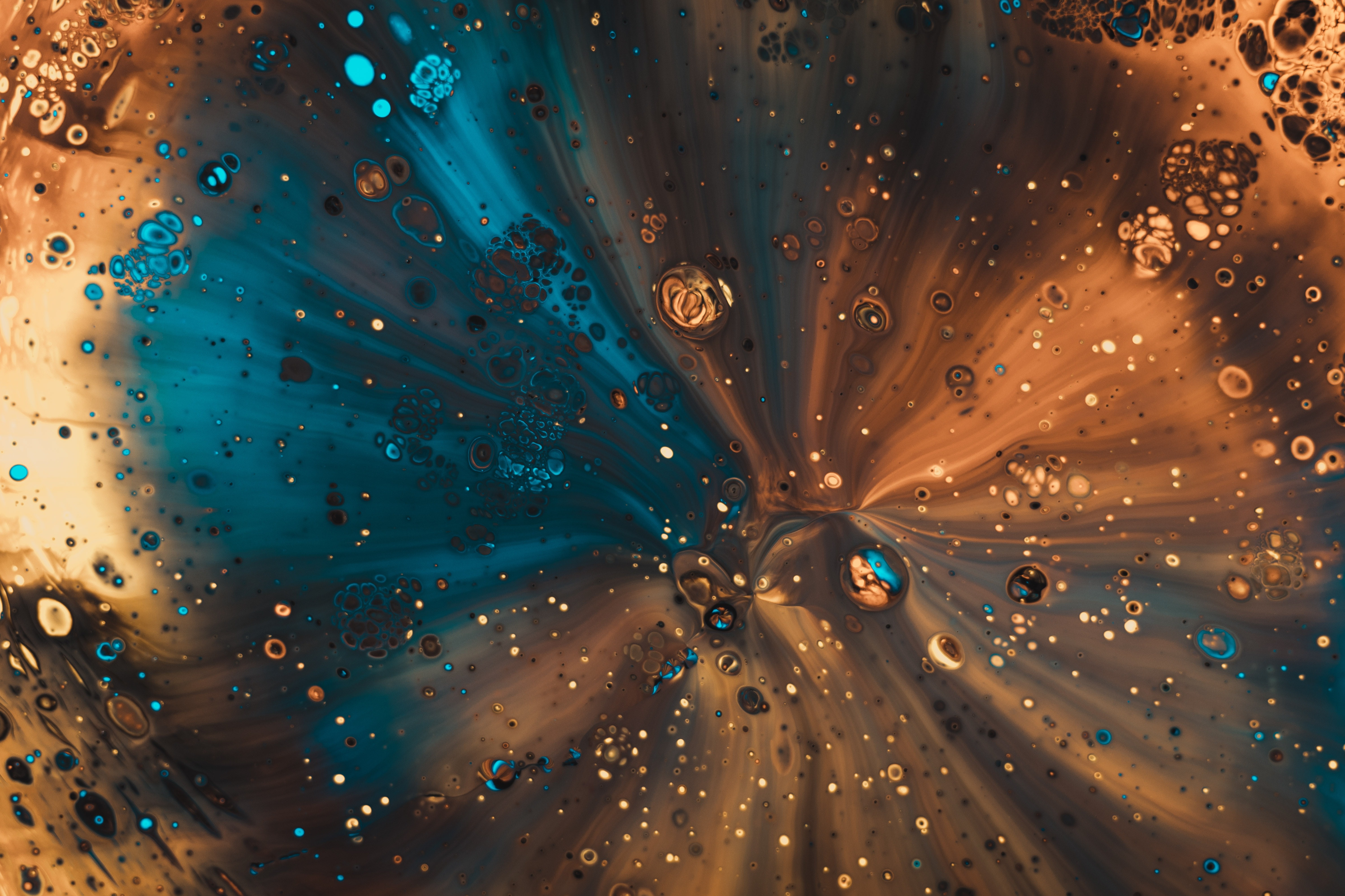 Abstract Paint Design with Vibrant 4K Colors HD Wallpaper
