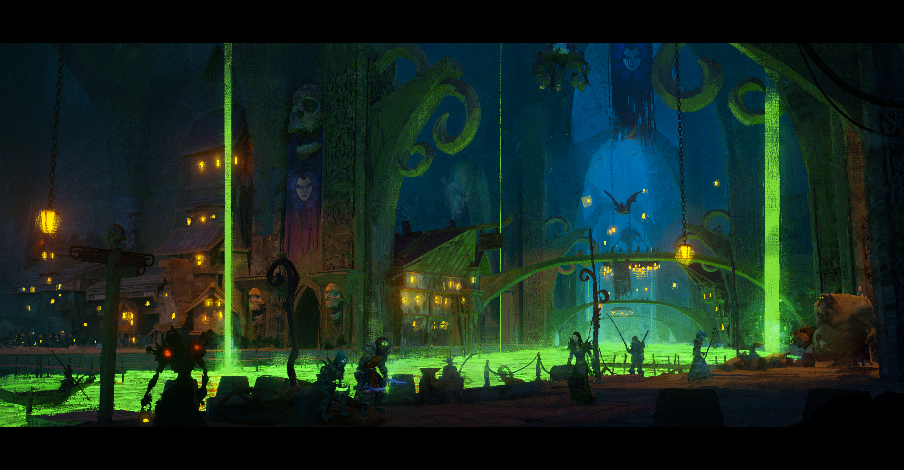 horde, World of Warcraft, Undercity HD Wallpaper