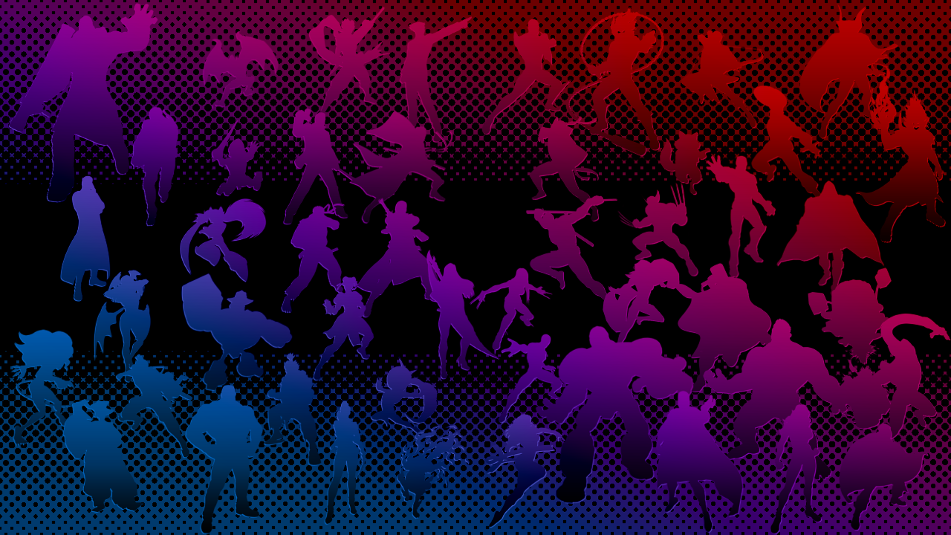 silhouette, Capcom, Marvel vs. Capcom 3 HD Wallpaper