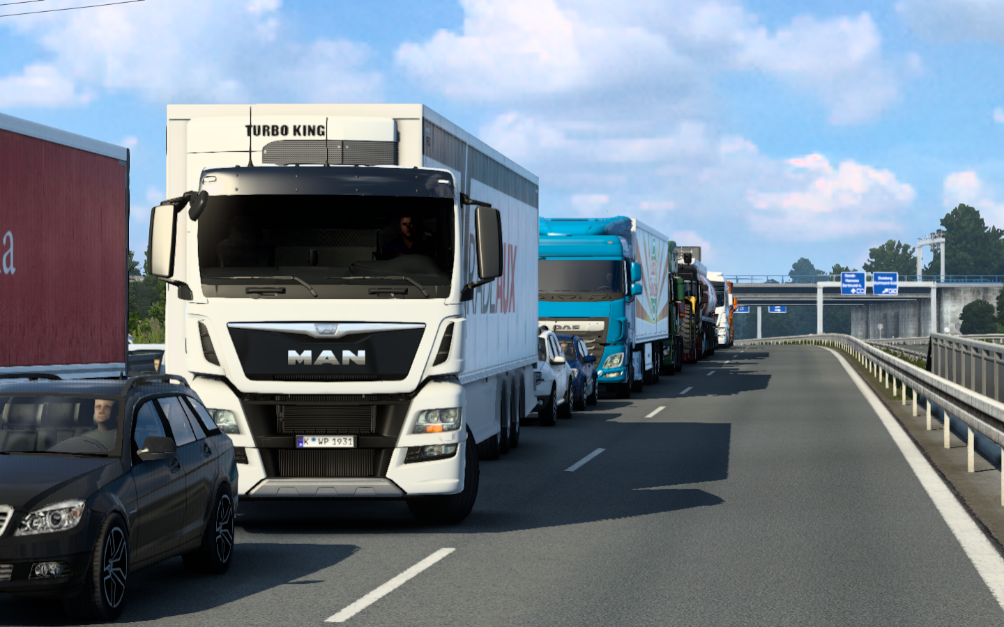 Germany, trucks, transport, ETS2 HD Wallpaper