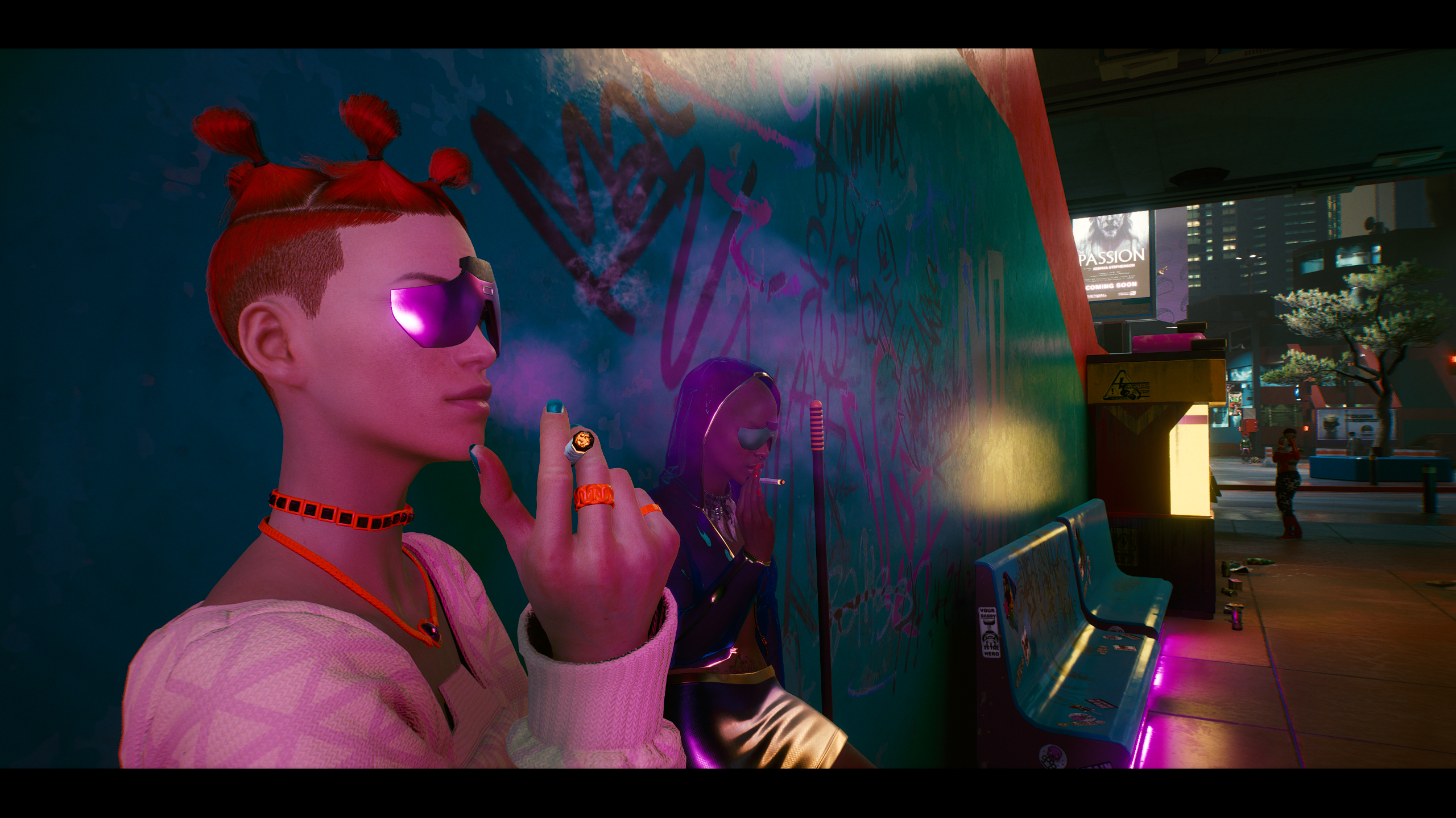 CD Projekt RED, PC gaming, Cyberpunk 2077, screen shot, video games HD Wallpaper