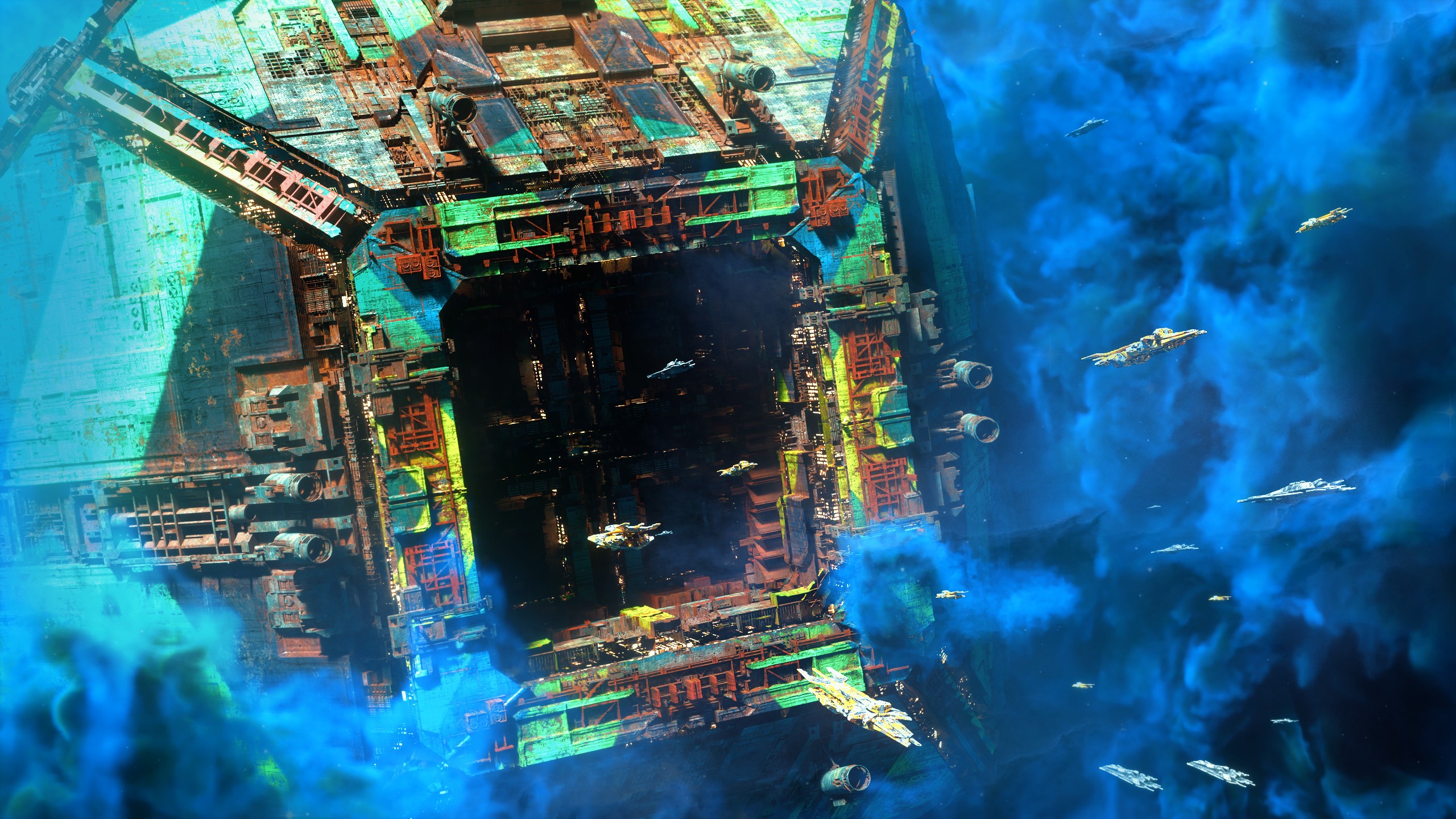 ArtStation, artwork, digital art, science fiction, Ben Nicholas HD Wallpaper