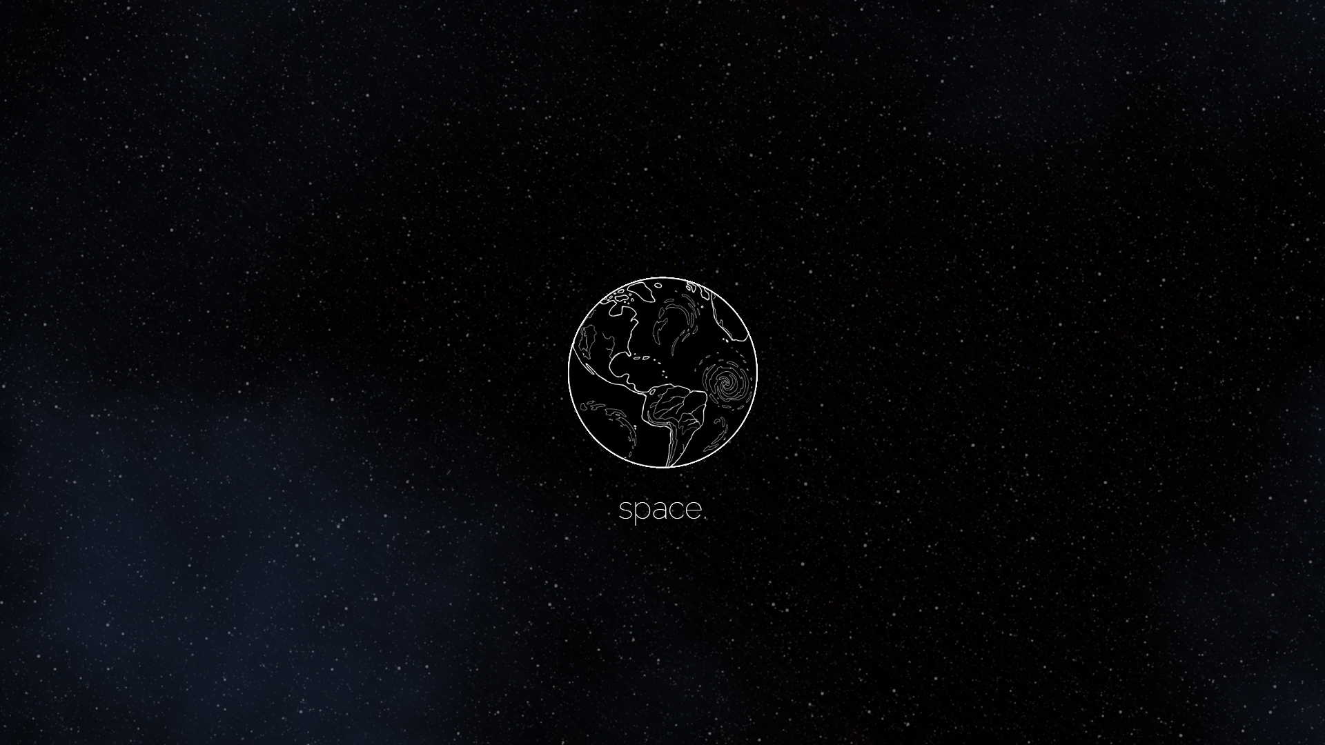 earth orbit, simple, drawing, space HD Wallpaper