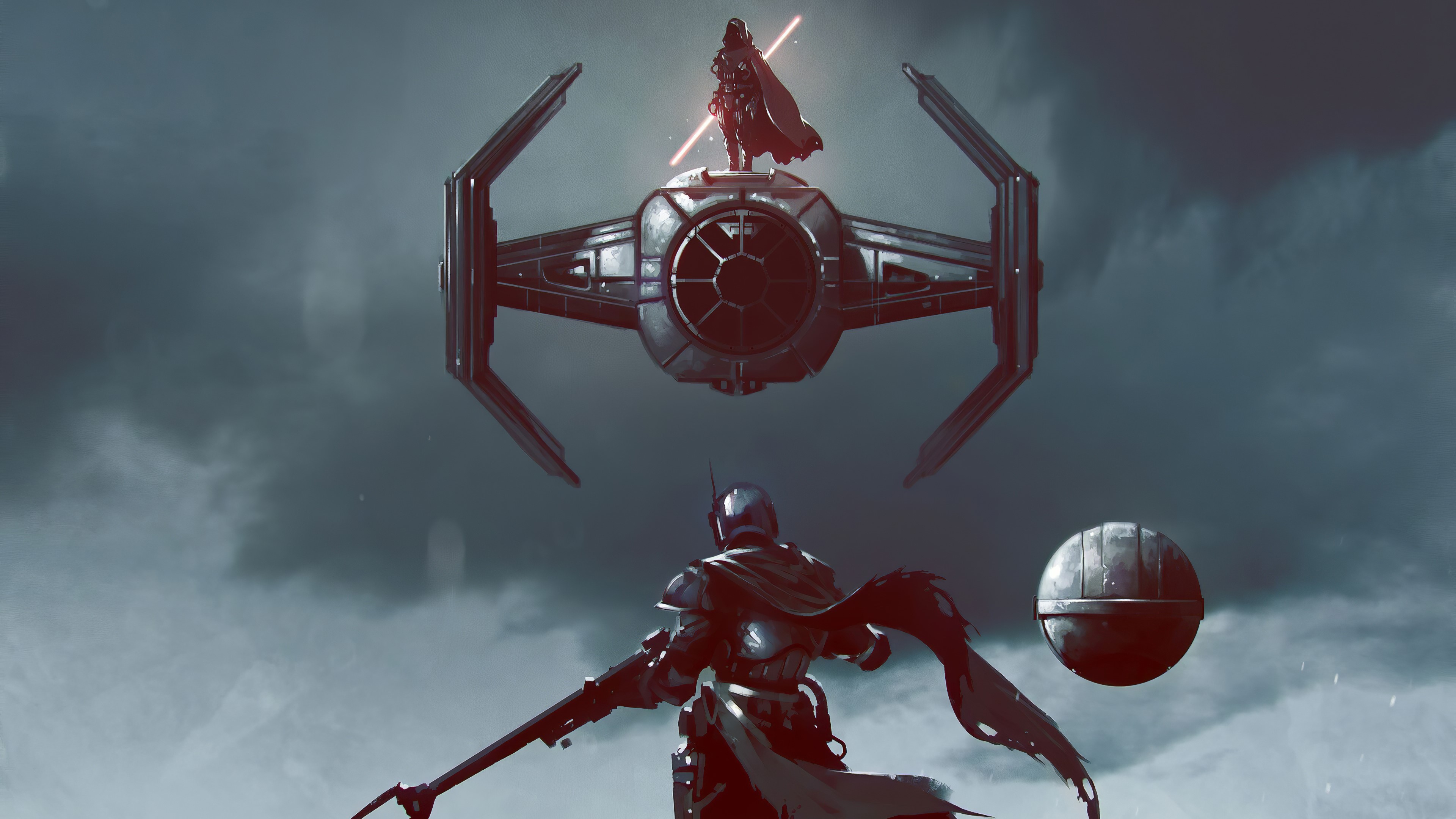4K, TV Series, Star Wars, The Mandalorian HD Wallpaper