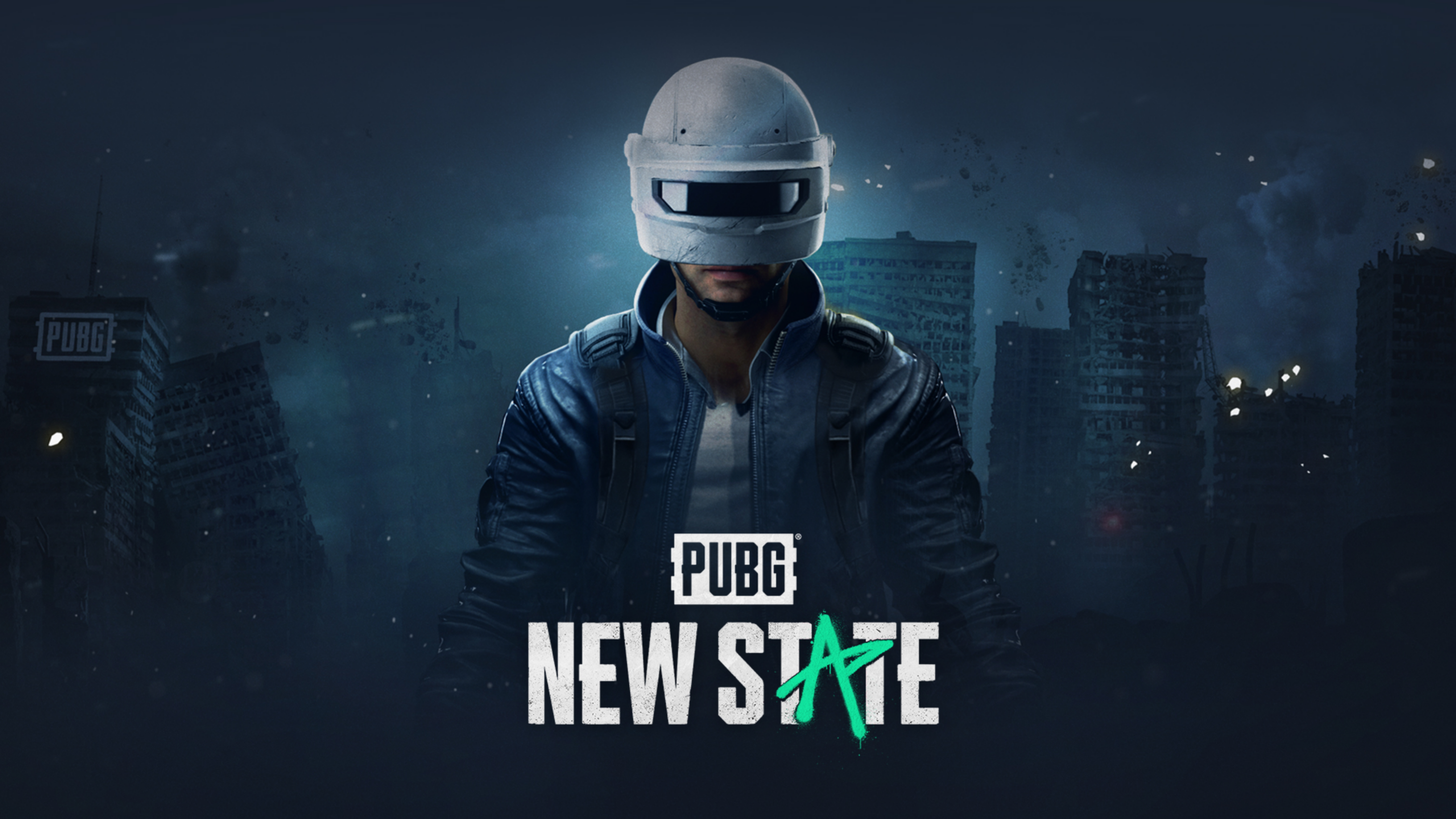 PC gaming, helmet, video game art, PUBG, collapsed building, jacket, PUBG NEW STATE HD Wallpaper