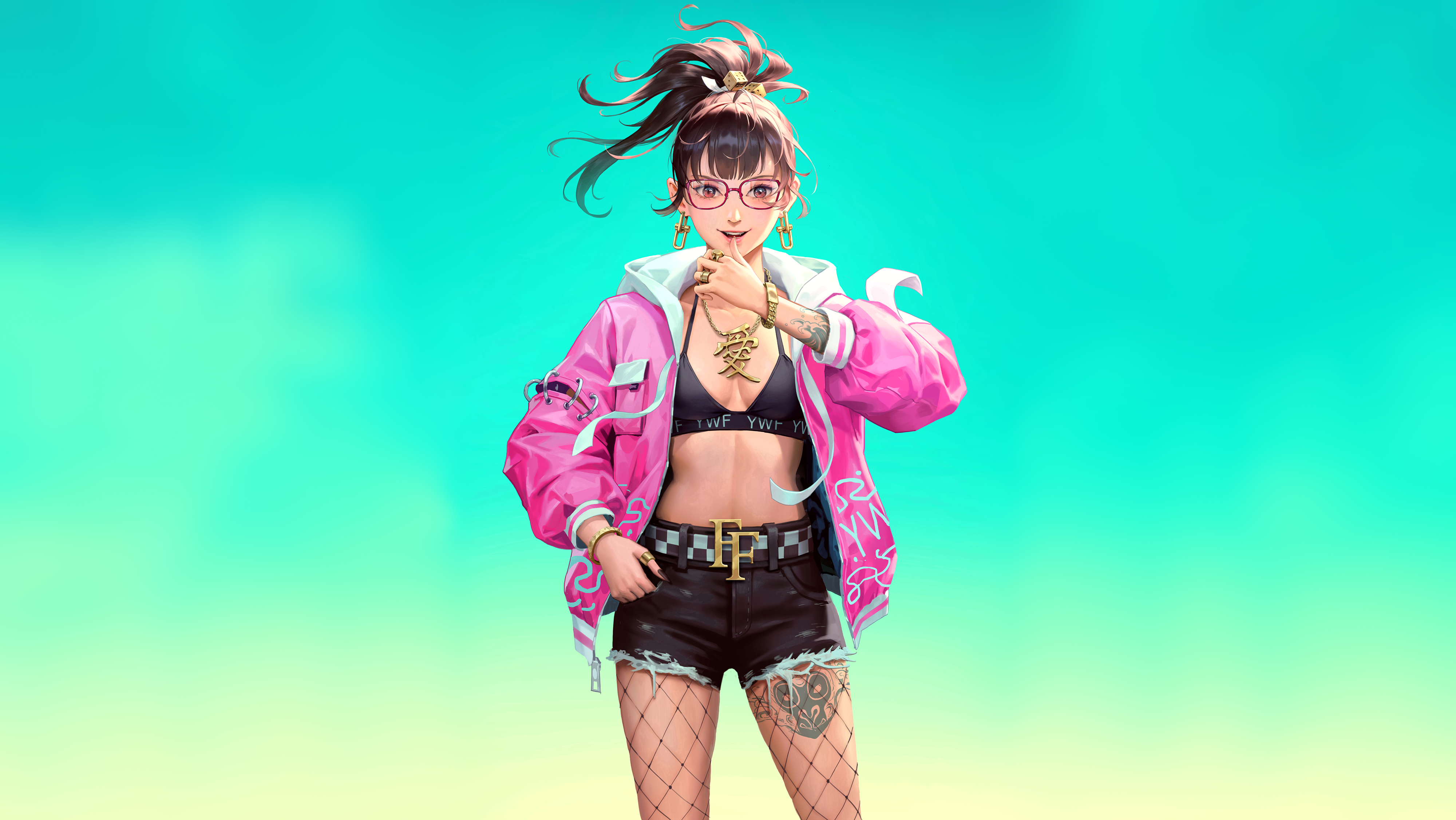 4K, digital art, ArtStation, artwork, Wenfei Ye HD Wallpaper
