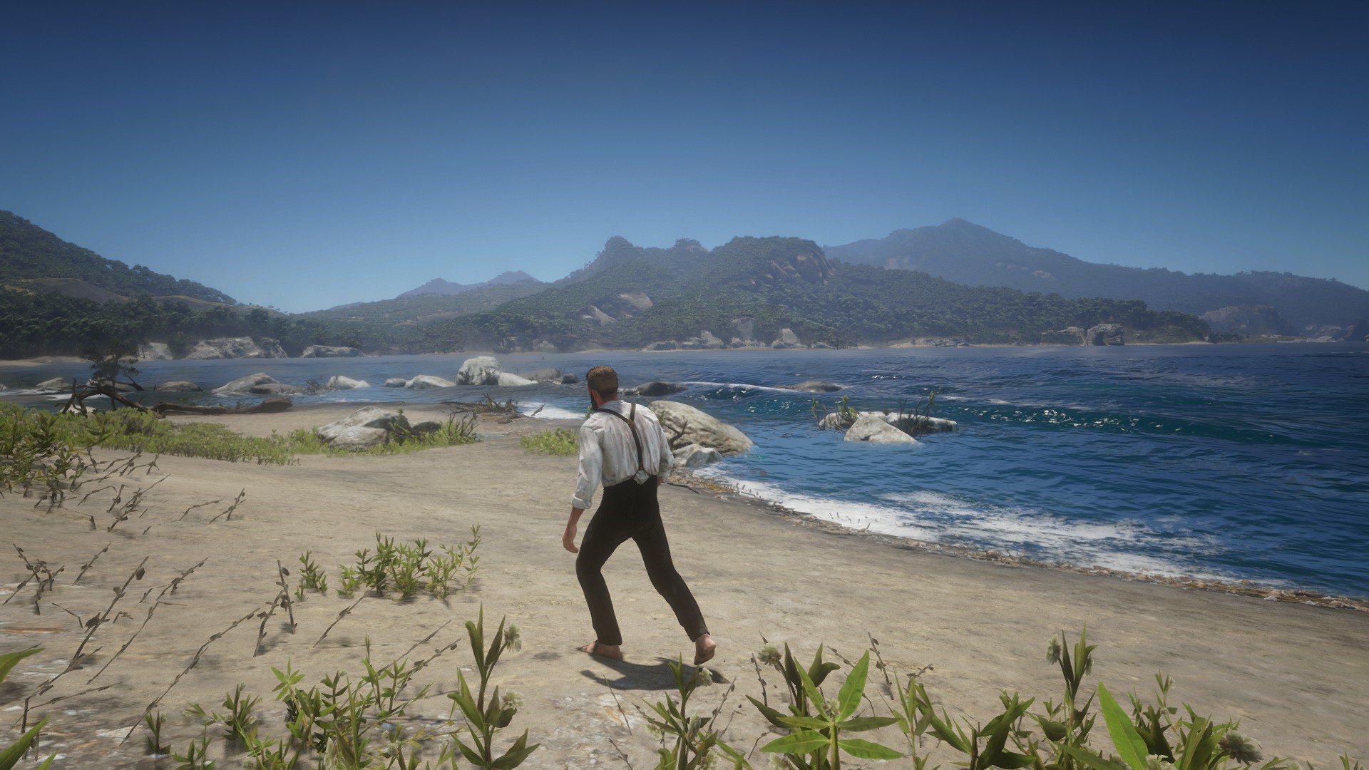 video games, screen shot, Red Dead Redemption 2 HD Wallpaper