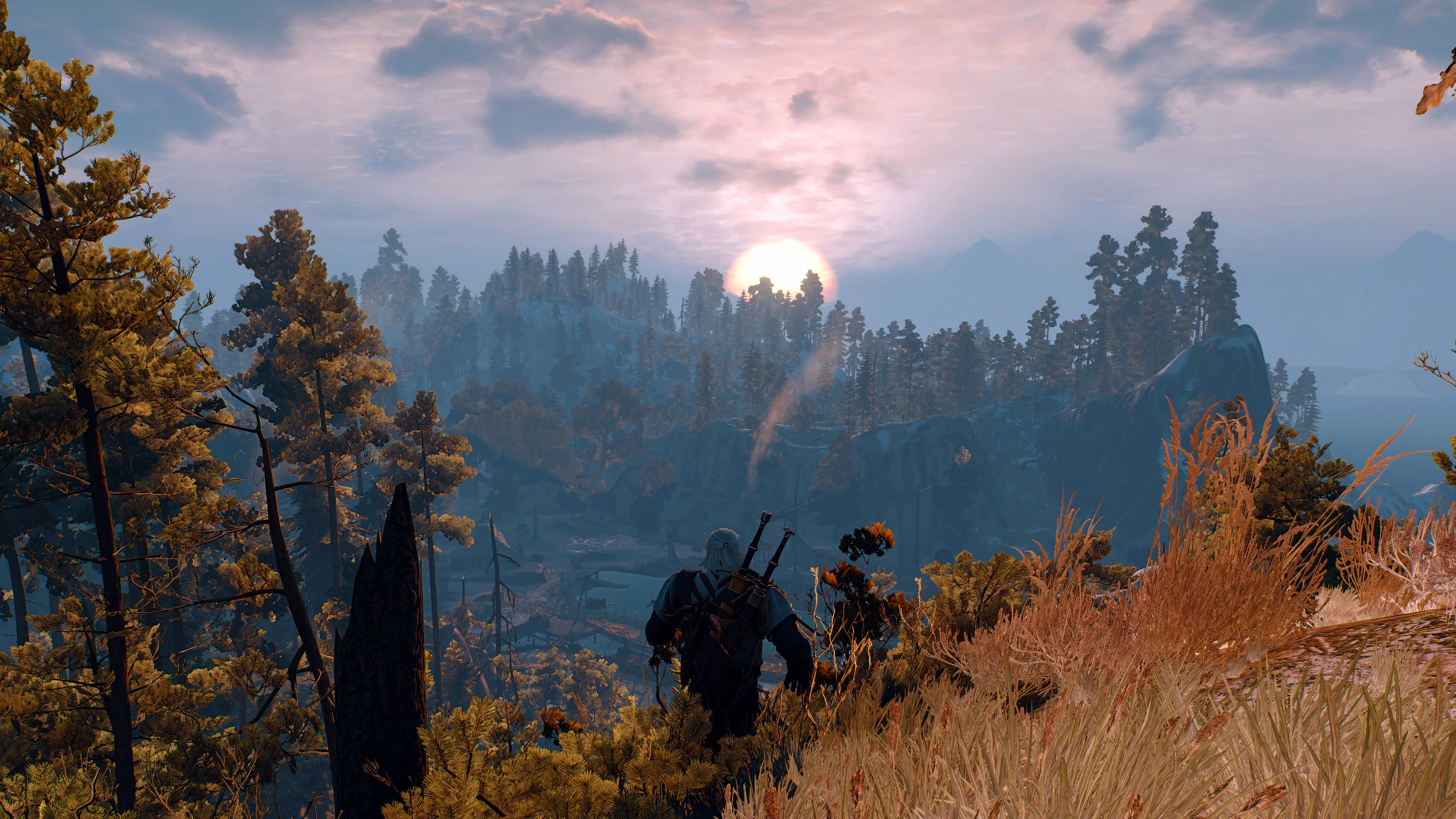 4K, The Witcher 3: Wild Hunt, The Witcher, Geralt of Rivia HD Wallpaper