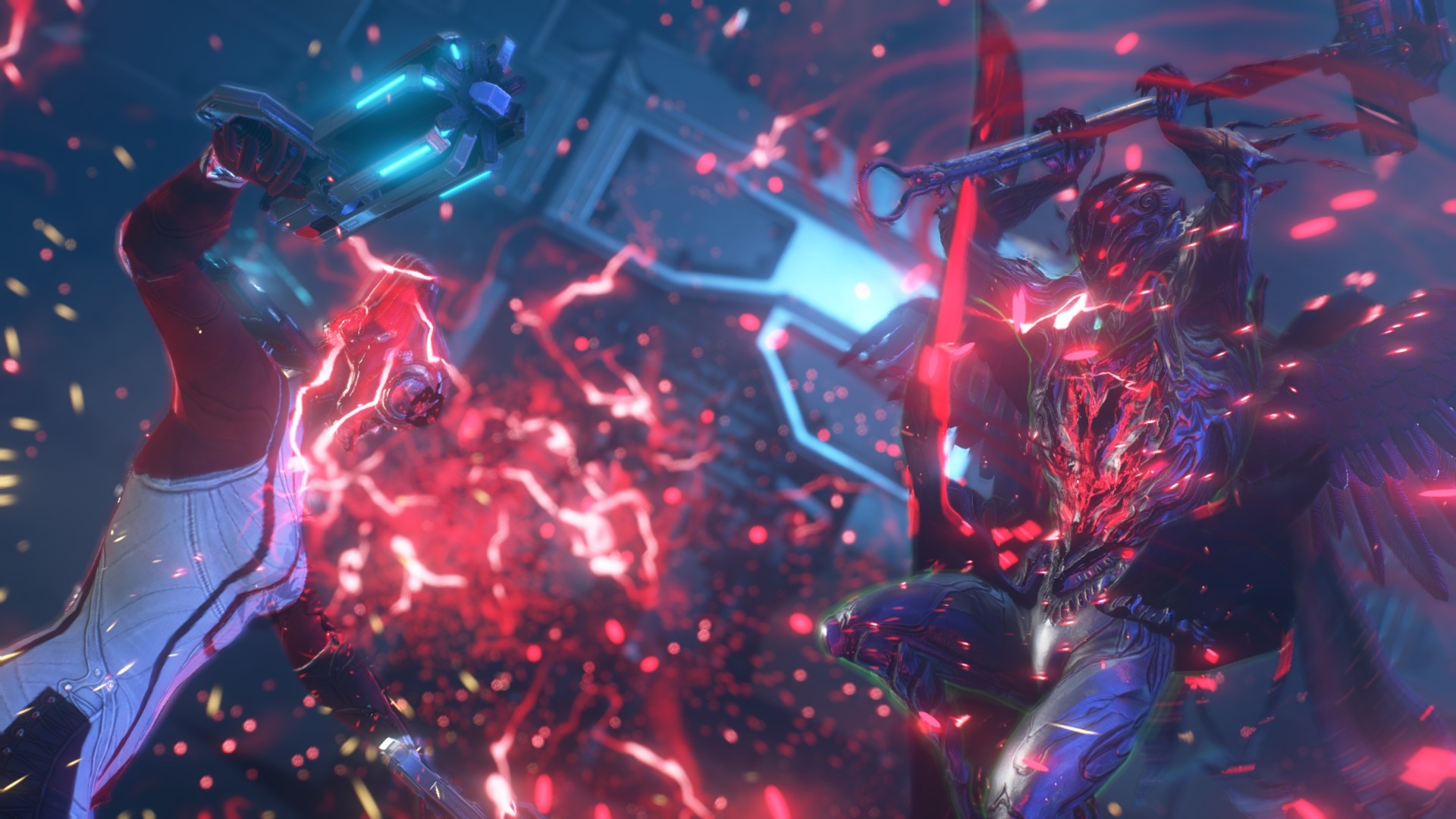 Game CG, Warframe, screen shot, video game characters, game characters HD Wallpaper