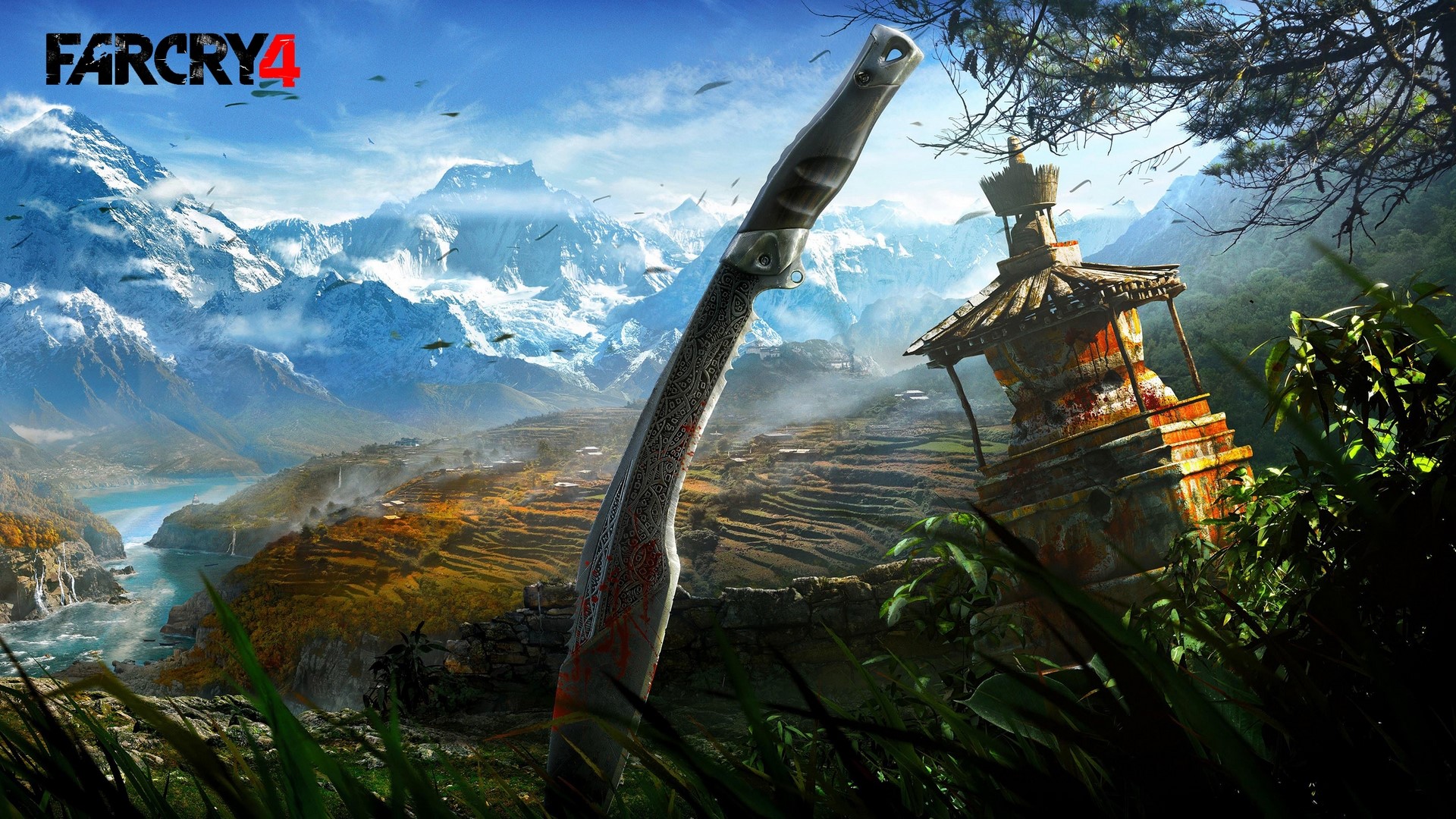 video games, Far Cry 4, PC gaming, weapon HD Wallpaper