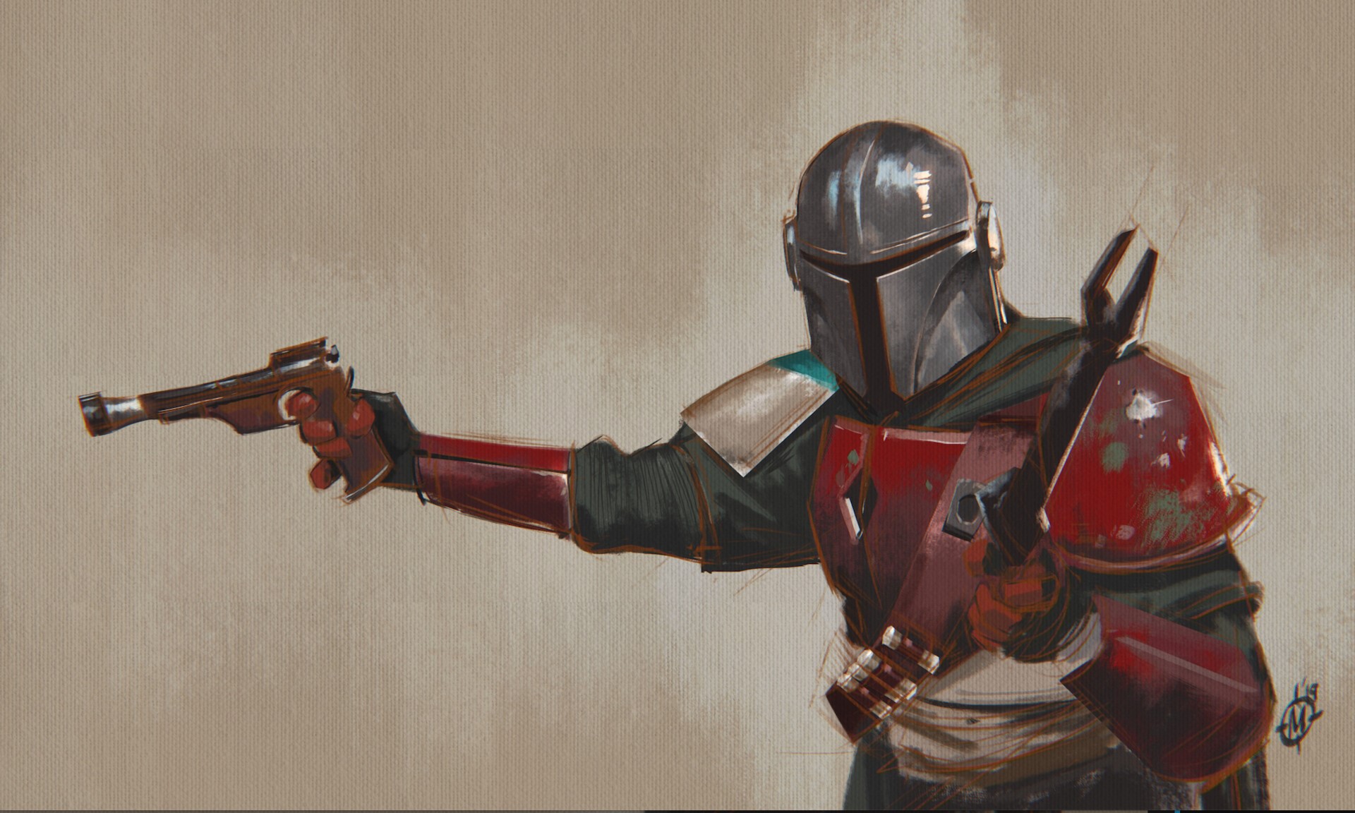 The Mandalorian (Character), Star Wars, The Mandalorian HD Wallpaper