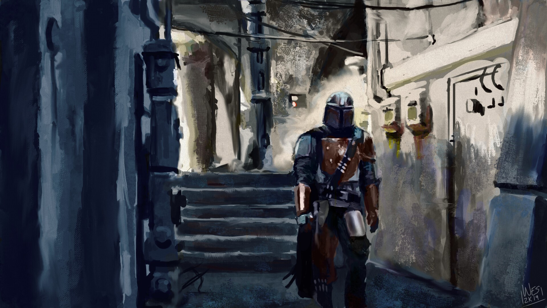 The Mandalorian (Character), Star Wars, The Mandalorian HD Wallpaper