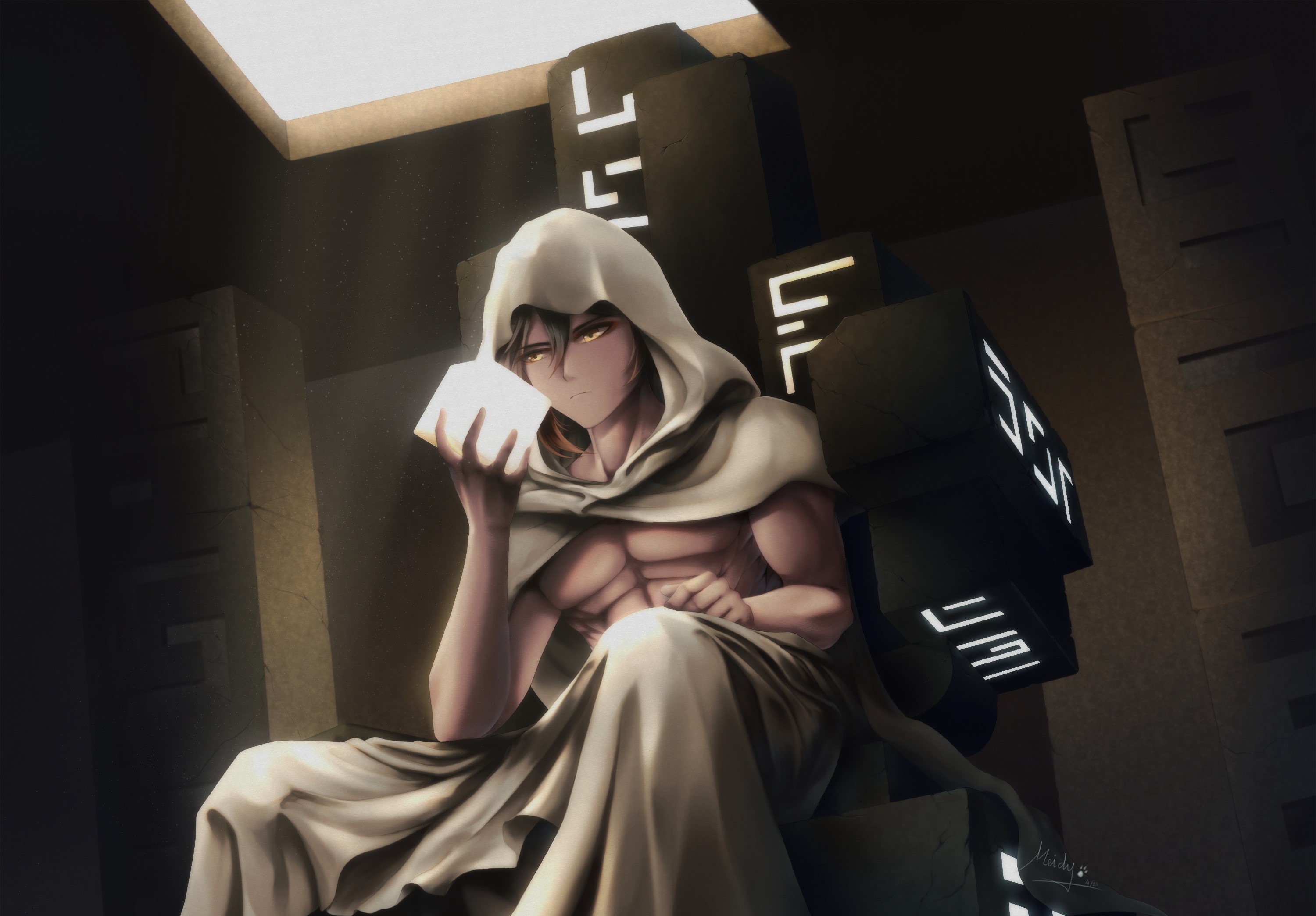 Genshin Impact, anime boys, Zhongli (Genshin Impact) HD Wallpaper