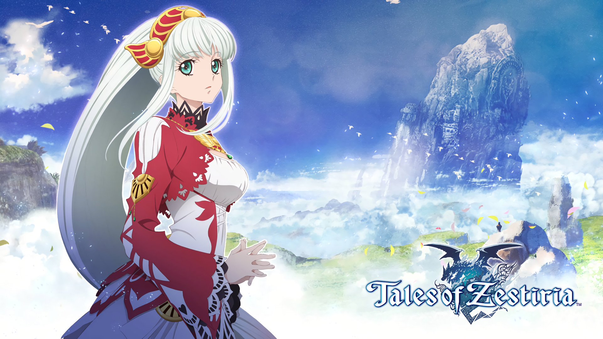 anime girls, long hair, fantasy girl, Tales of Zestiria, fantasy art, dress, anime HD Wallpaper