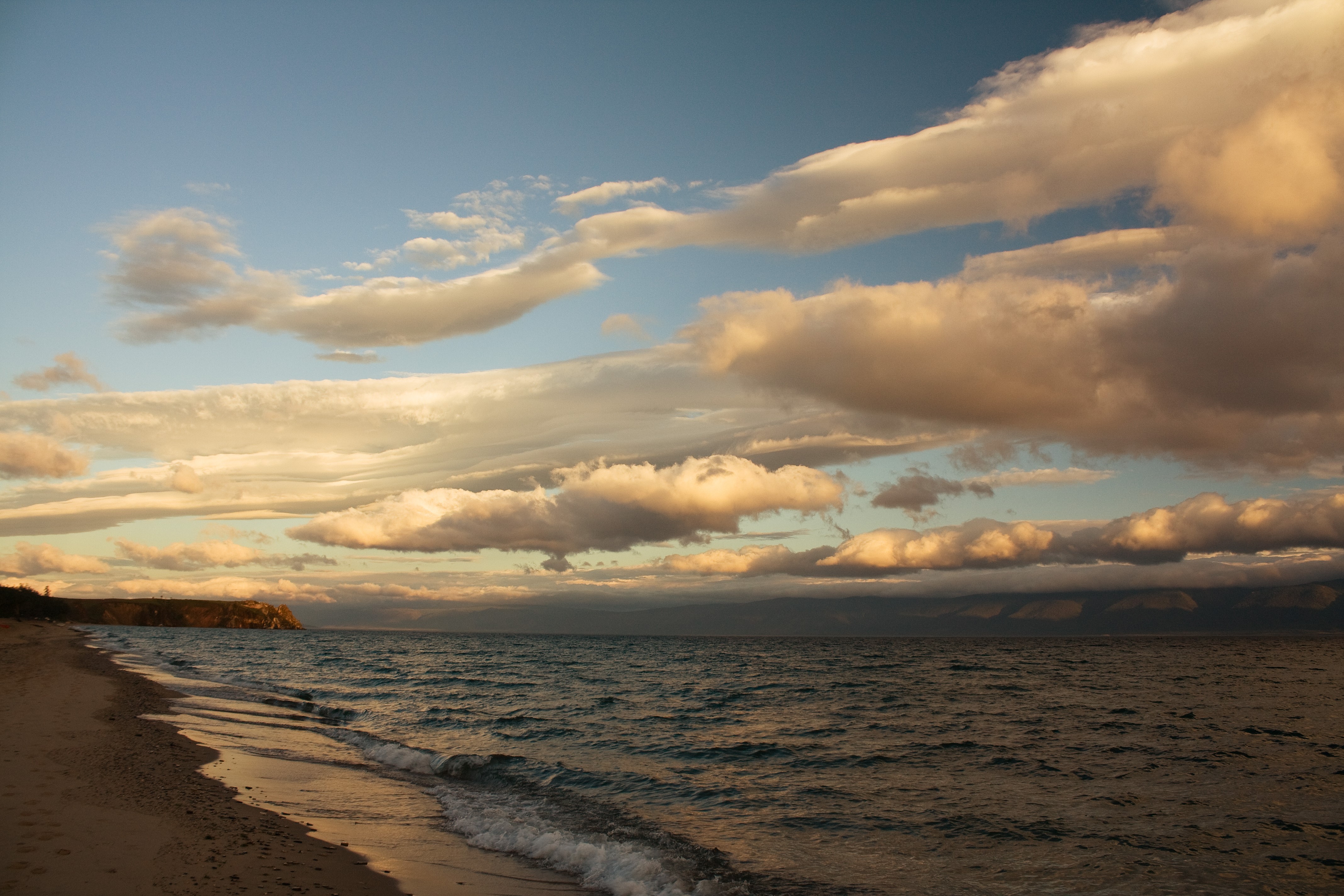 4K, landscape, Russia, baikal lake, nature HD Wallpaper