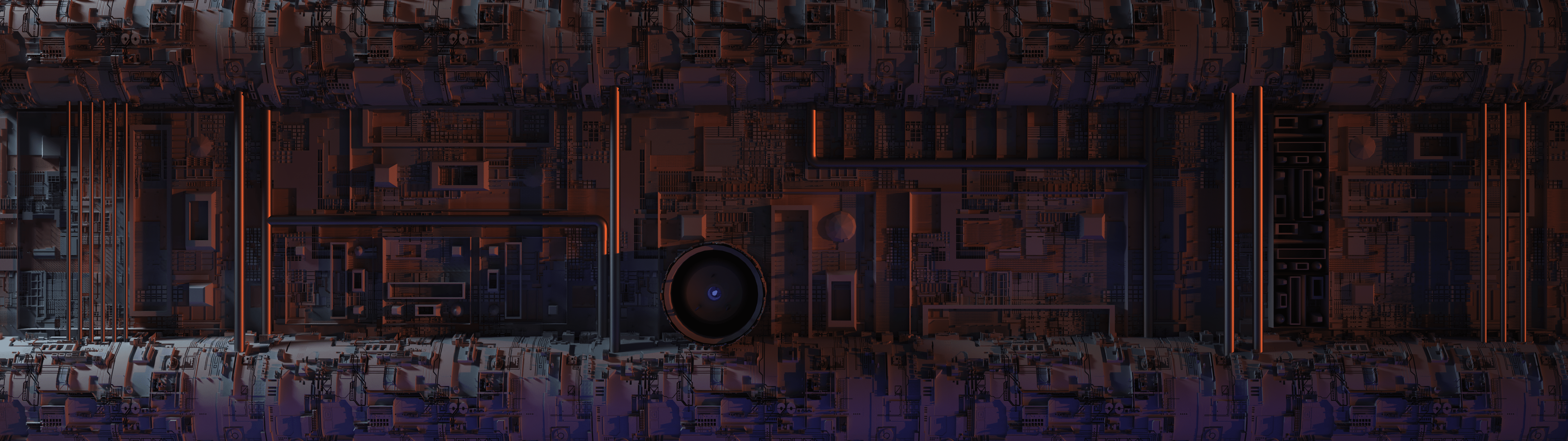 4K, 3D Abstract, Blender, science fiction HD Wallpaper