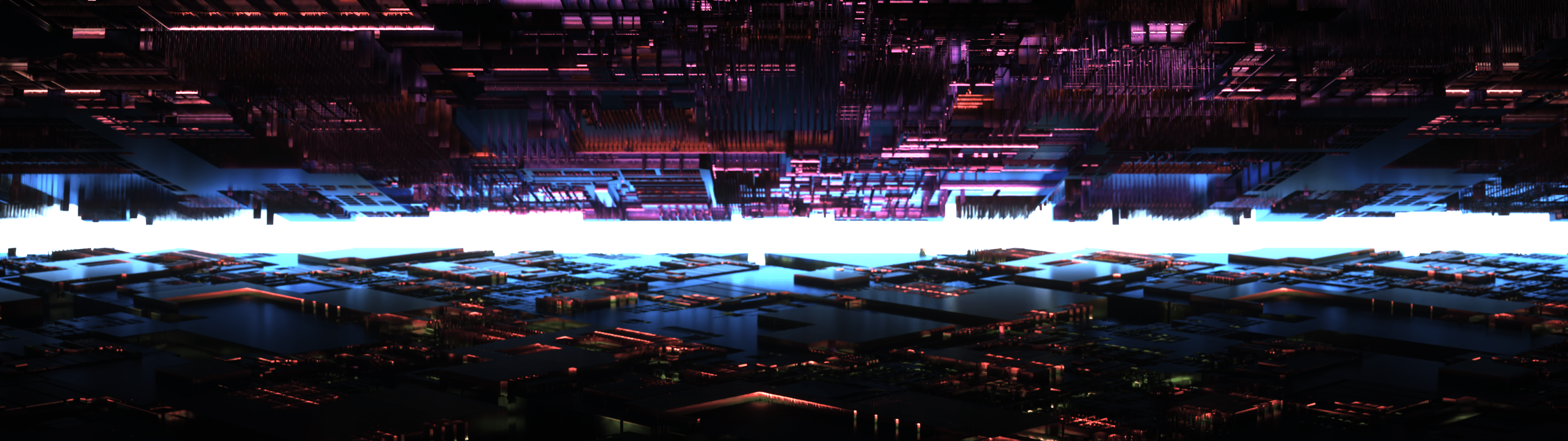 4K, 3D Abstract, Blender, science fiction HD Wallpaper