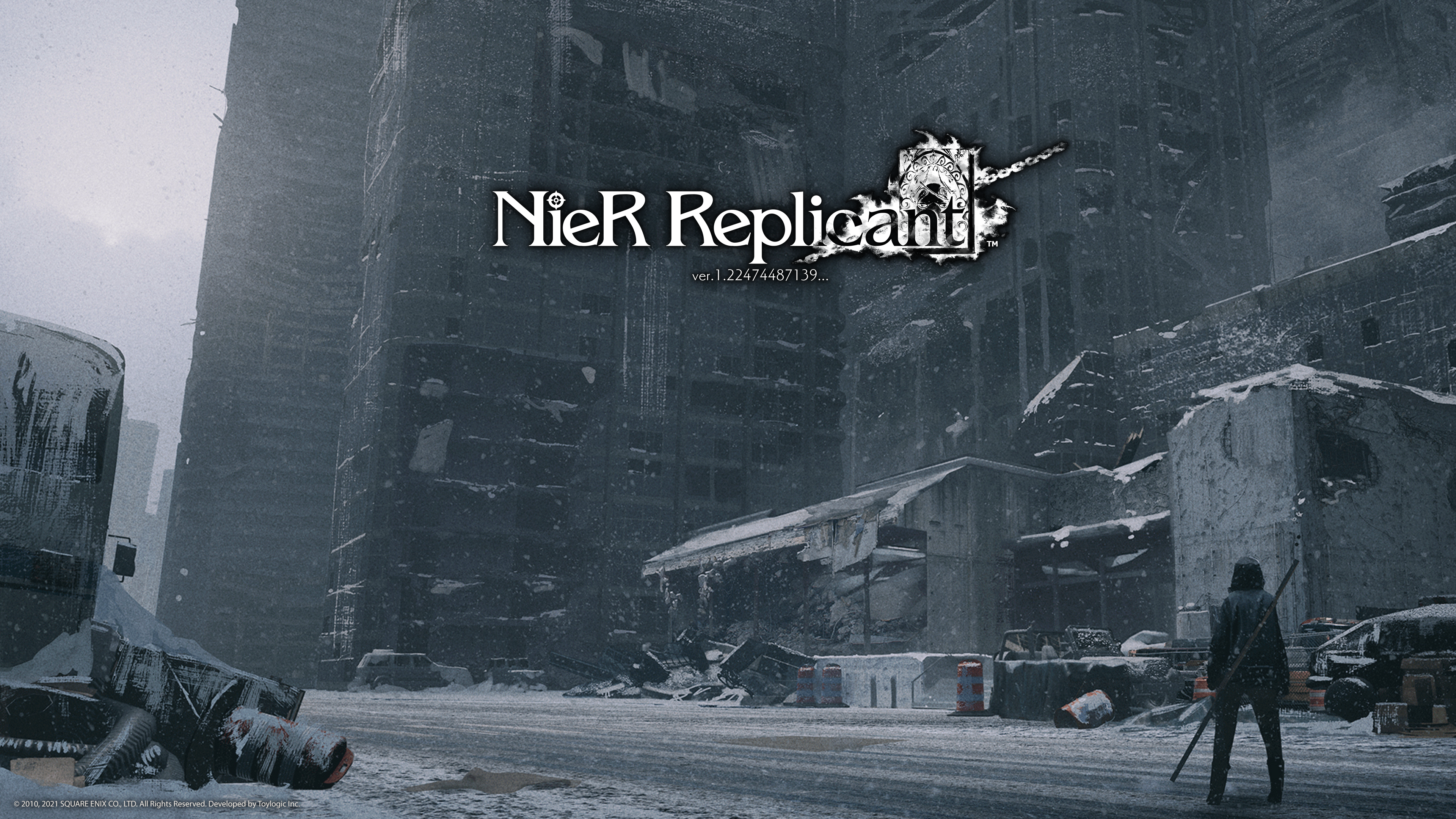 4K, video games, NieR Replicant, NieR, video game art HD Wallpaper