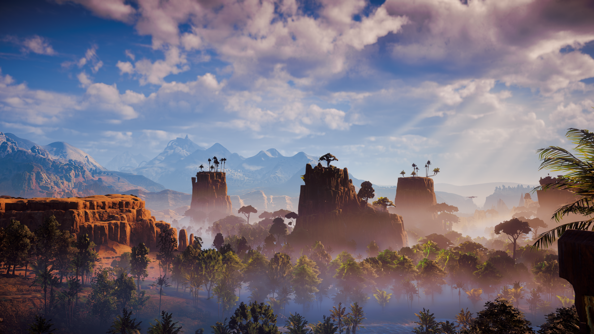 horizon, screen shot, Horizon: Zero Dawn, Feix HD Wallpaper