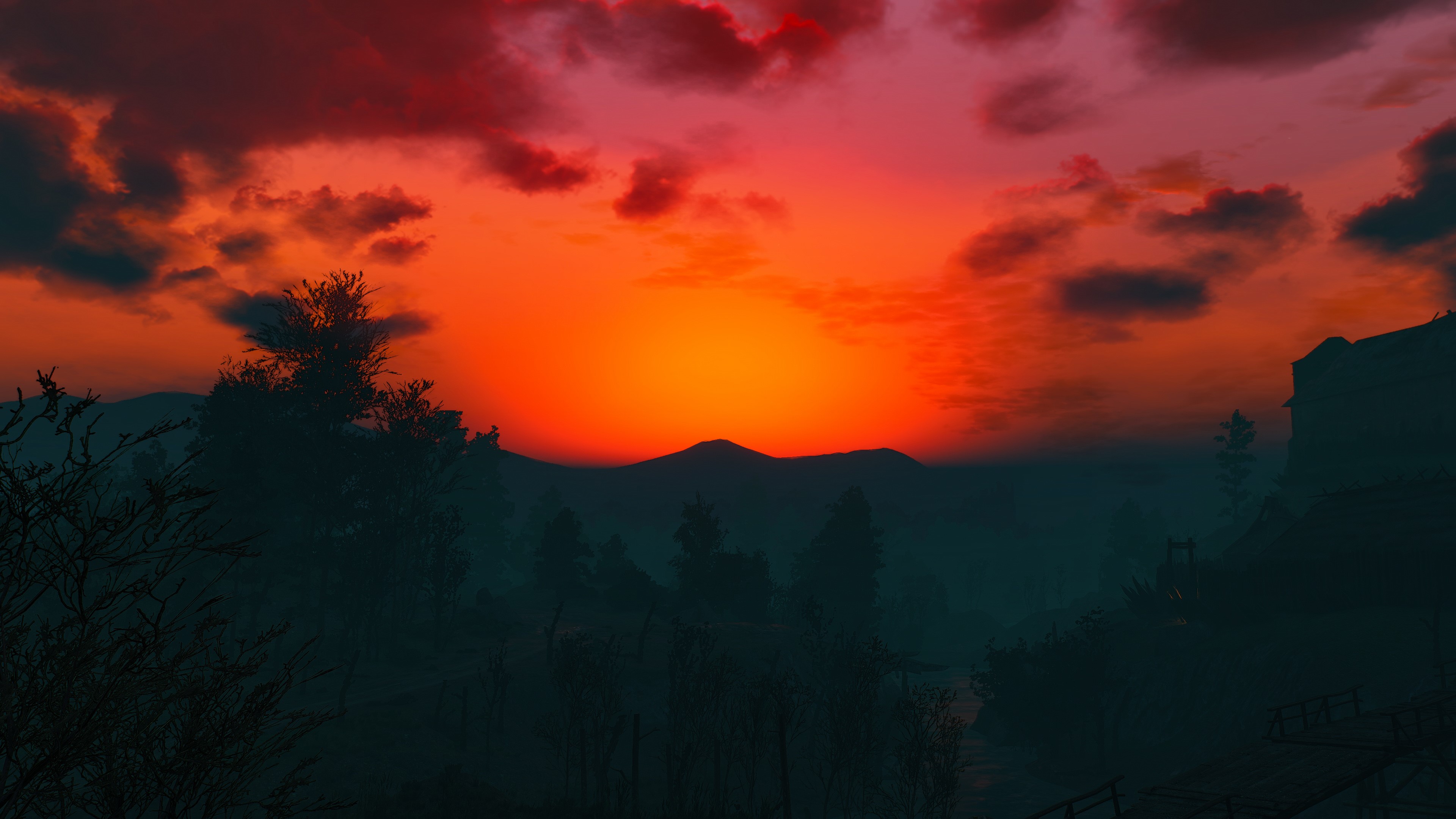 4K, CD Projekt RED, screen shot, The Witcher, Geralt of Rivia, The Witcher 3: Wild Hunt HD Wallpaper