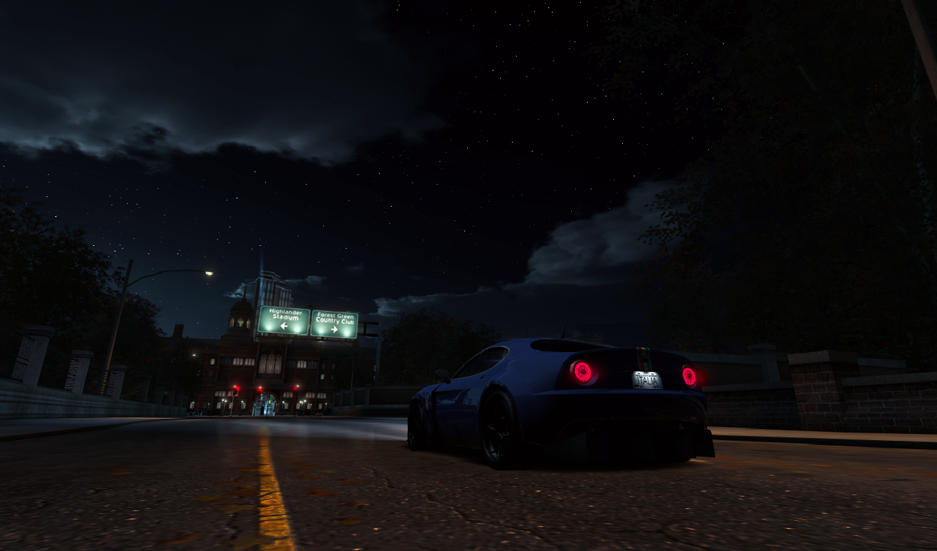 Alfa Romeo 8C, vehicle, video games, car, screen shot, Alfa Romeo, Need for Speed: World HD Wallpaper
