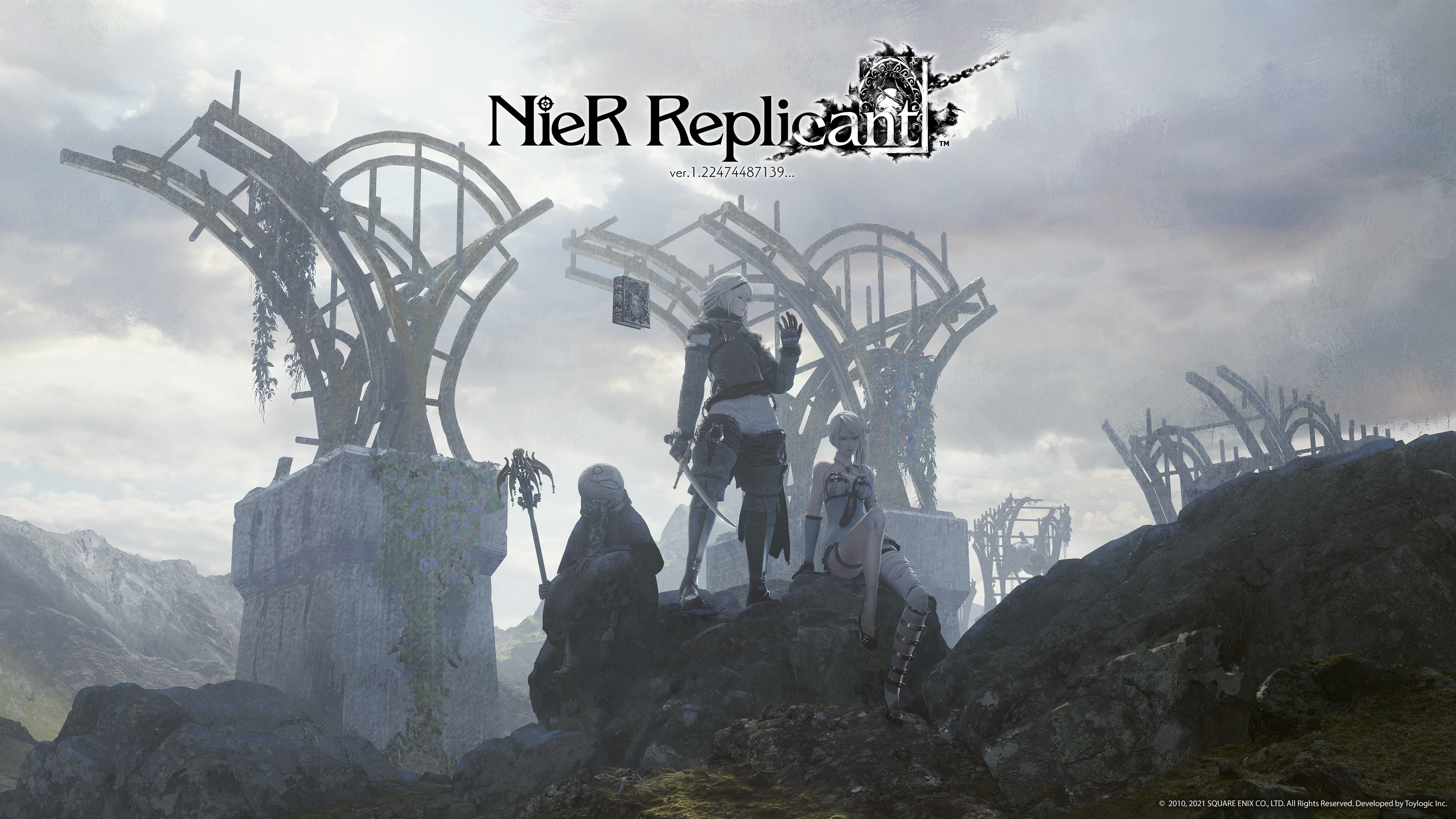 4K, video games, NieR, NieR Replicant HD Wallpaper