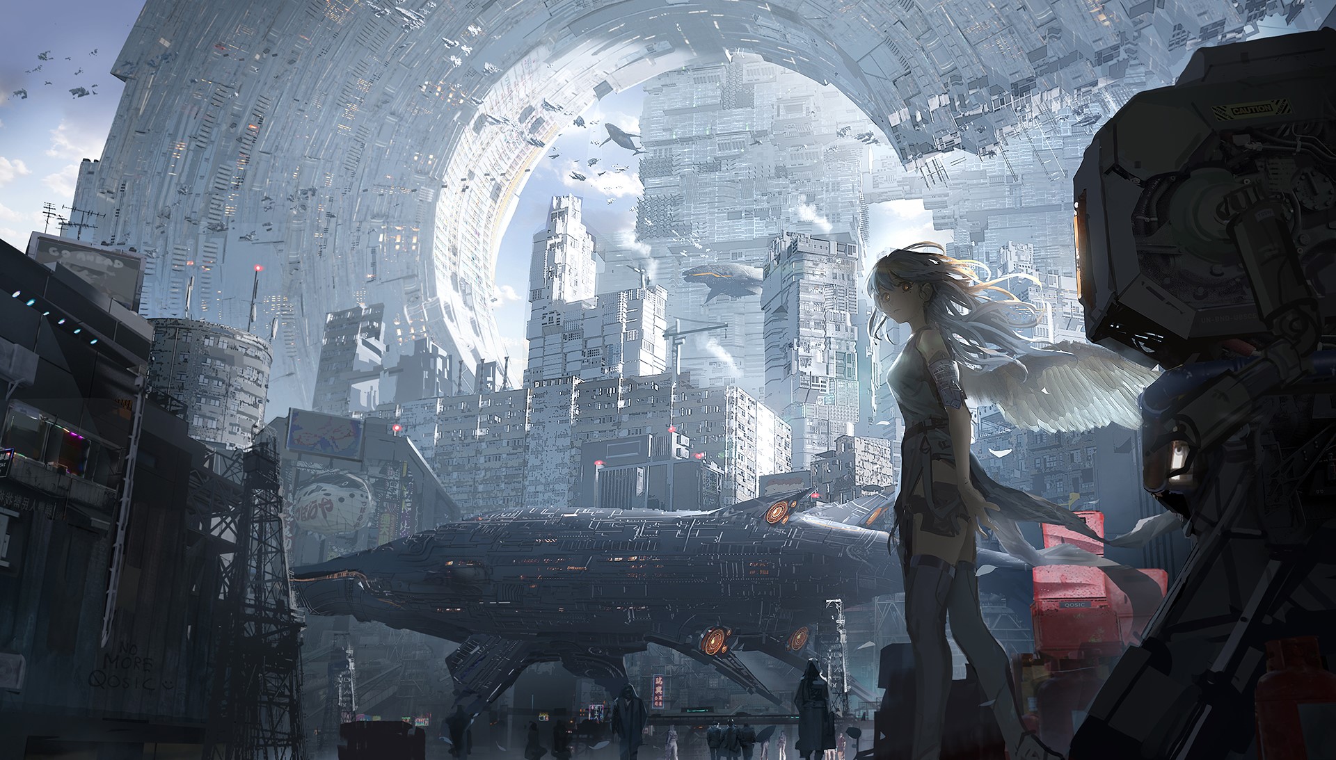 anime, fictional character, science fiction HD Wallpaper
