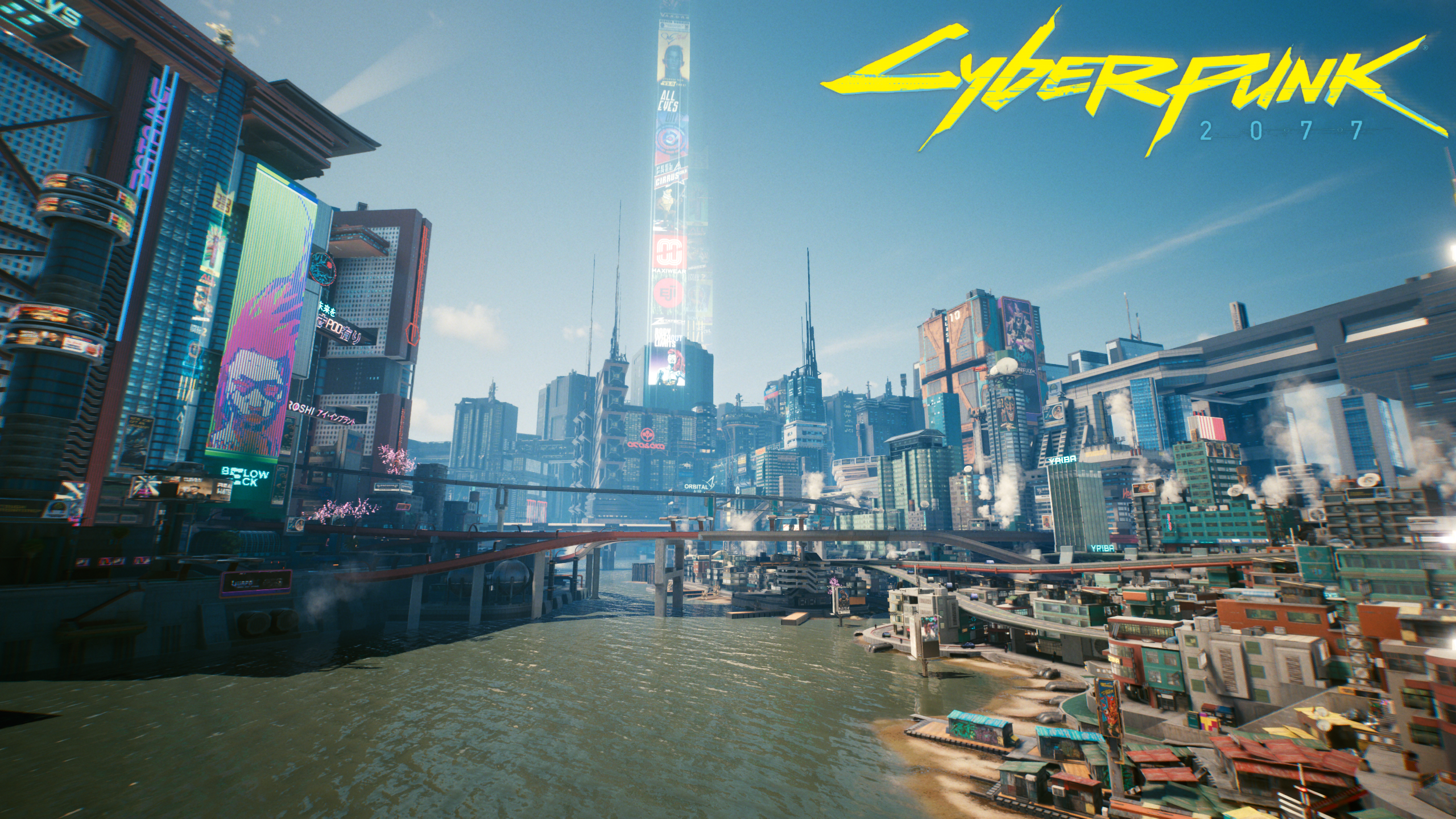 PC gaming, science fiction, Cyberpunk 2077, futuristic city, video games HD Wallpaper
