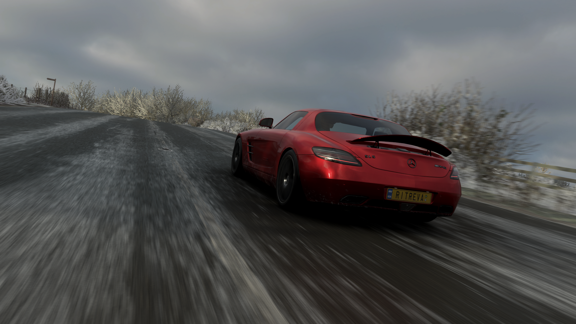 Forza Horizon 4, Mercedes-Benz, Mercedes SLS AMG, video games HD Wallpaper