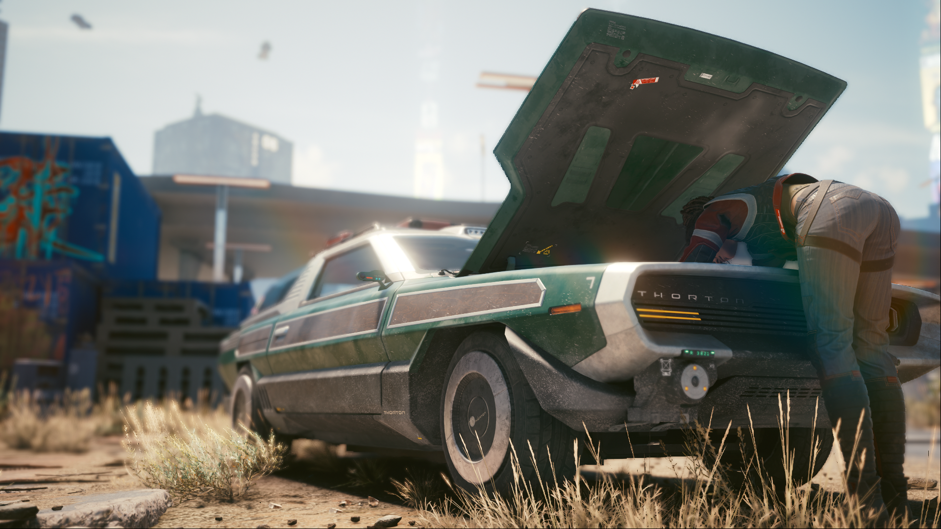 Panam Palmer, Cyberpunk 2077, CD Projekt RED, car, Panam HD Wallpaper
