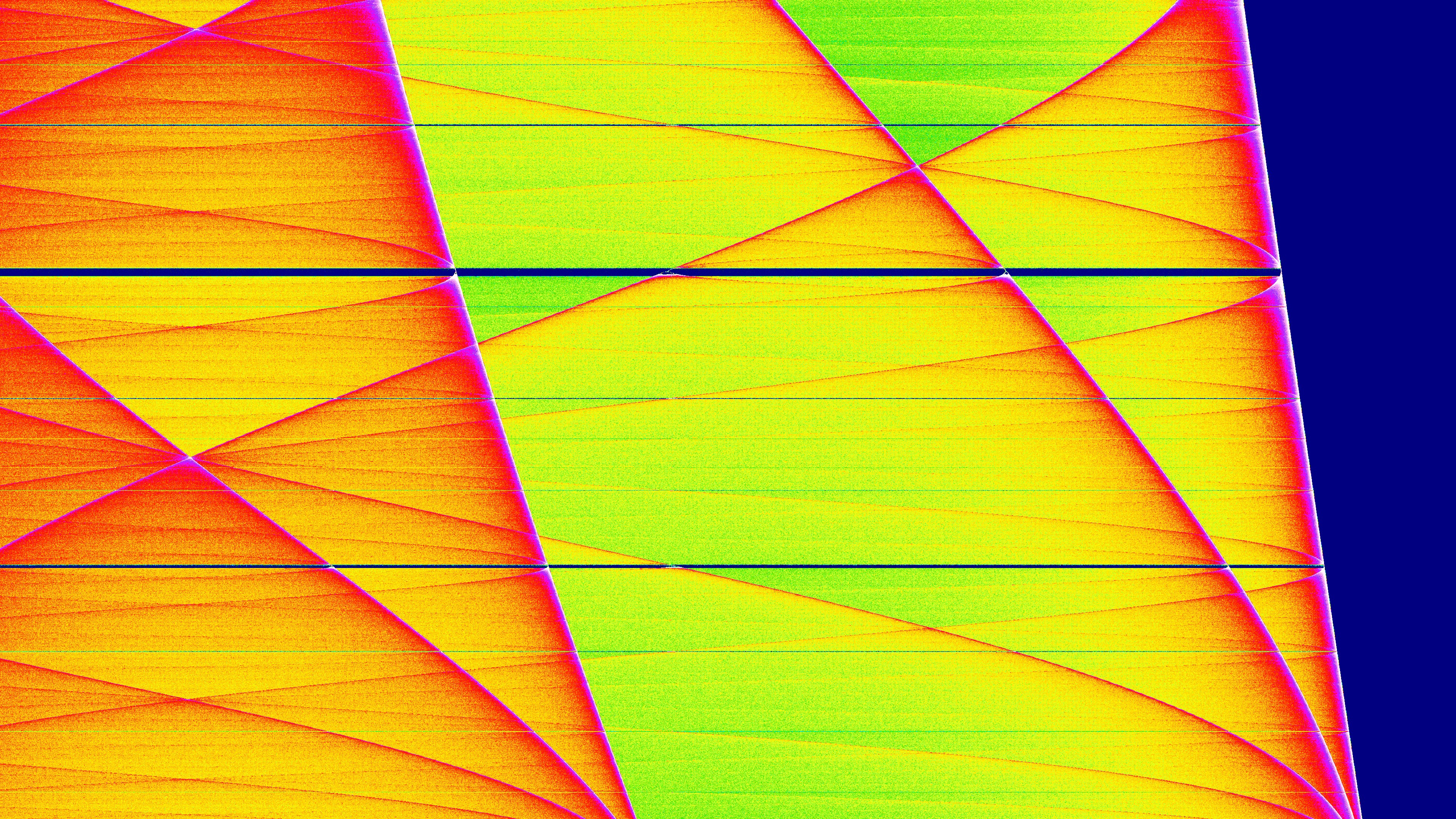 4K, mathematics, bifurcation, abstract, geometric figures, colorful HD Wallpaper