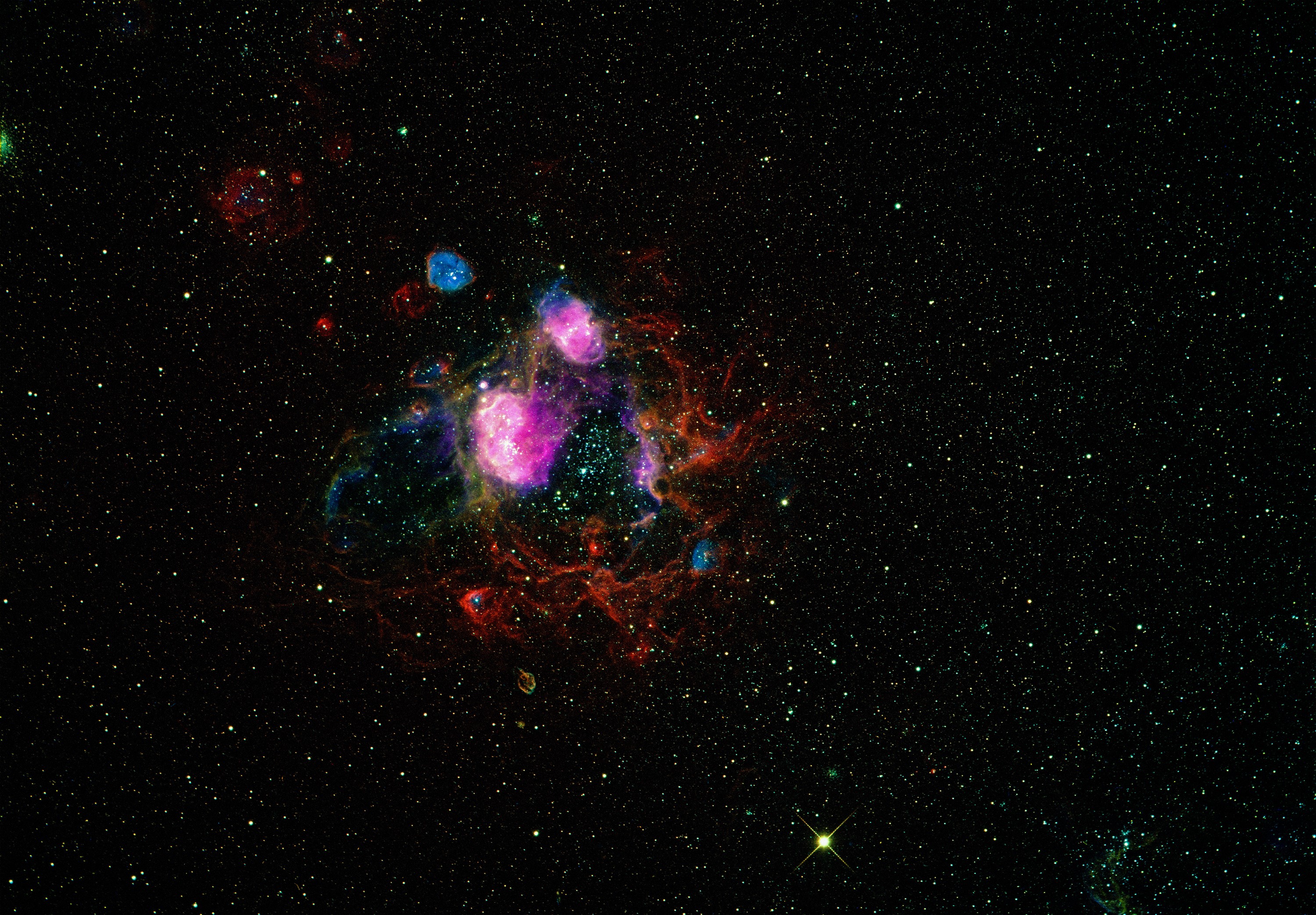 universe, nebula, space, stars HD Wallpaper