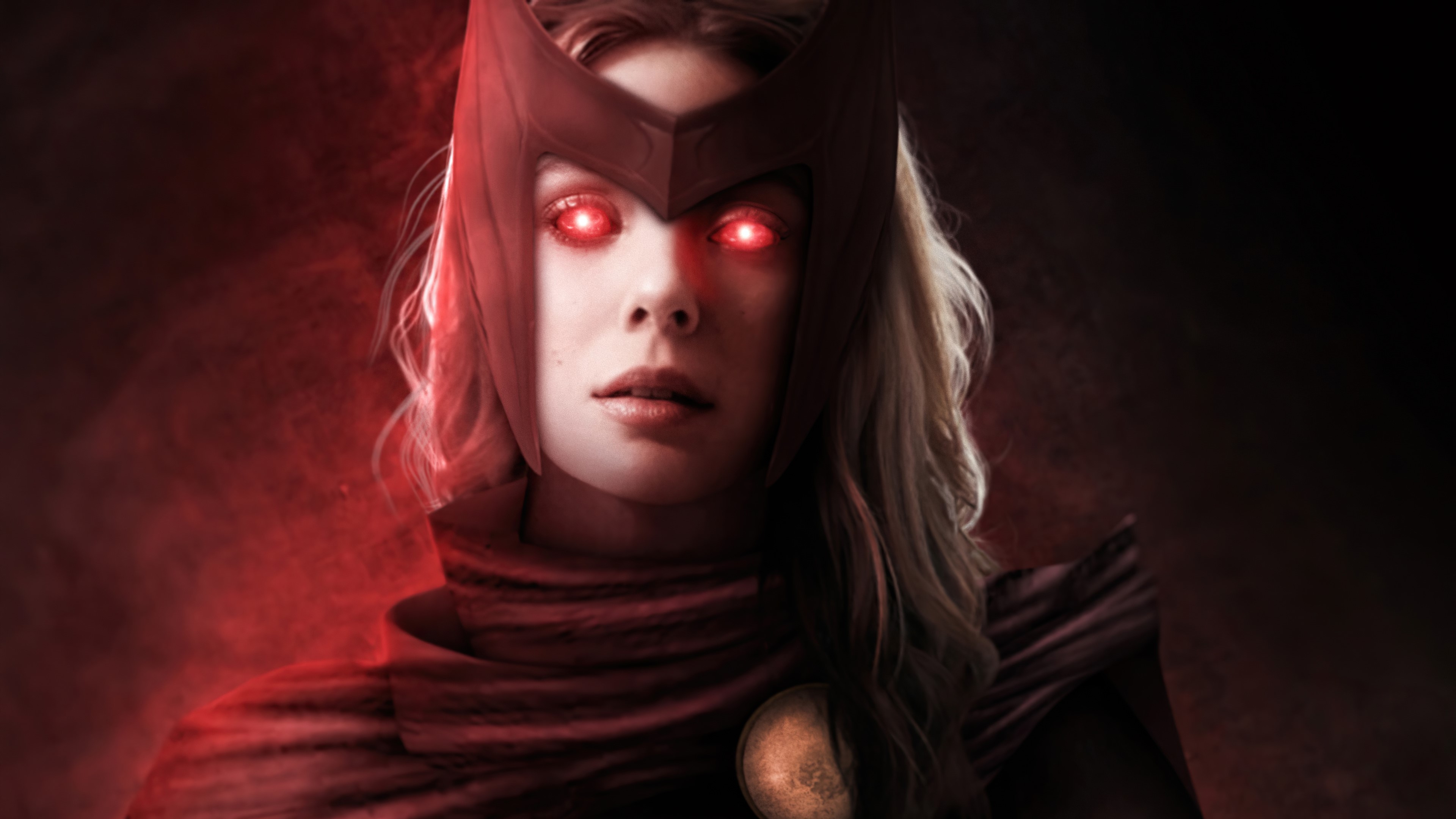 4K, Marvel Cinematic Universe, Marvel Comics, Scarlet Witch, The Avengers HD Wallpaper