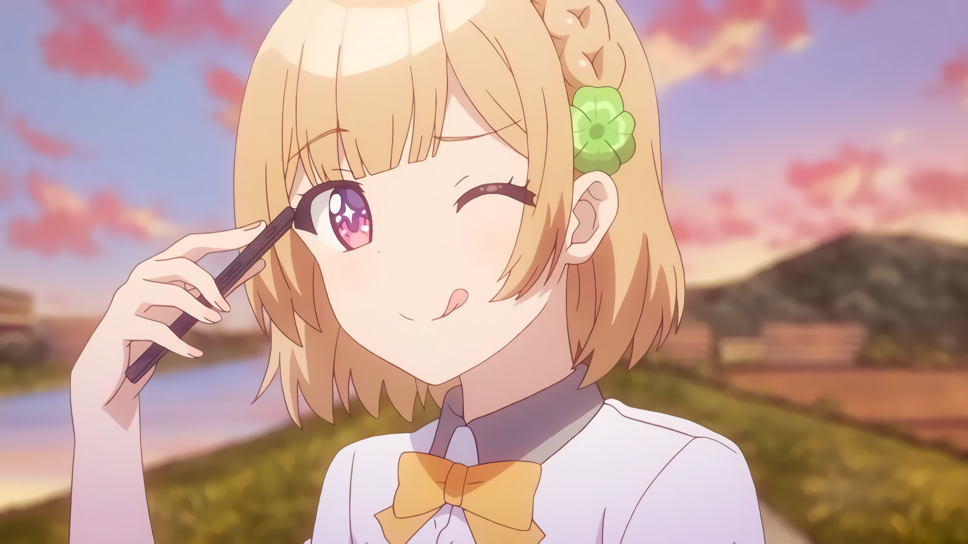 Osamake: Romcom Kuroha Shida HD Wallpaper