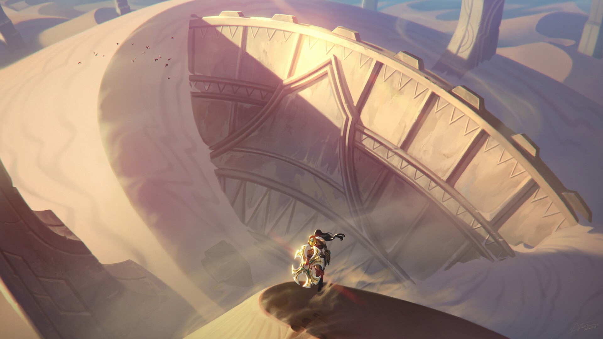 Sivir (League of Legends), PC gaming, League of Legends, video game art, fantasy art HD Wallpaper