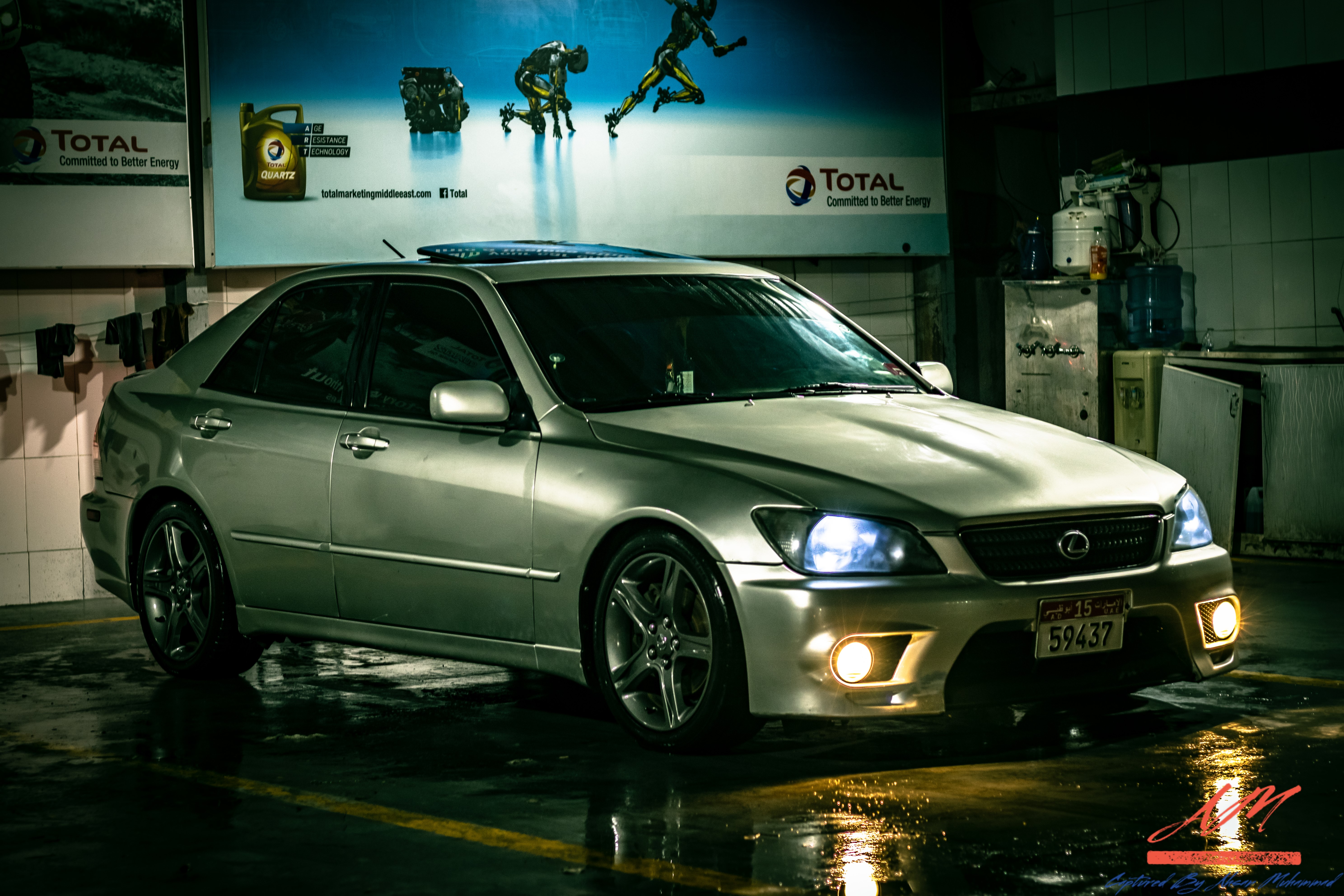 4K, JDM, Sedan, Lexus IS300 HD Wallpaper