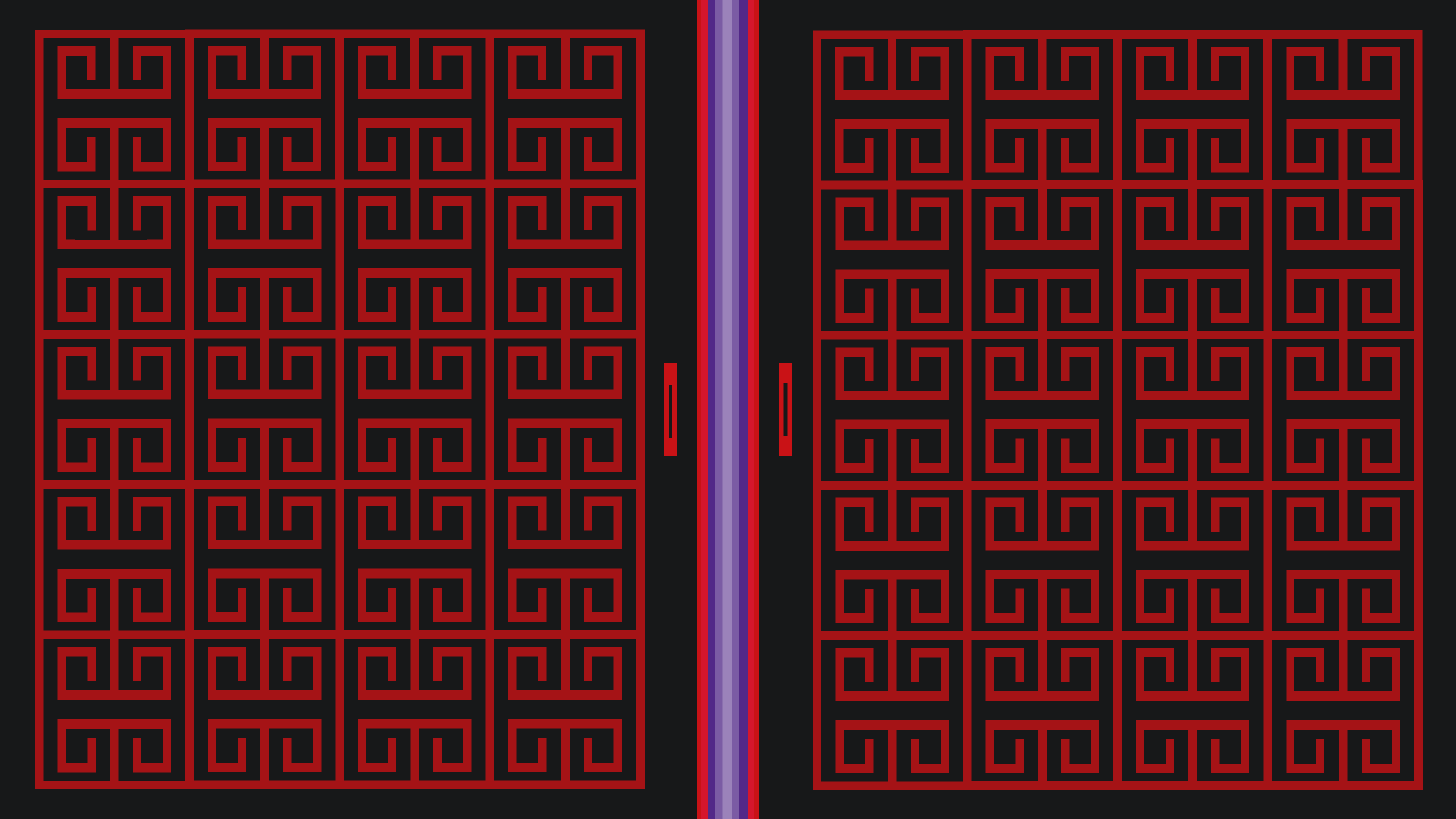 4K, dark, door, doorways, pattern HD Wallpaper