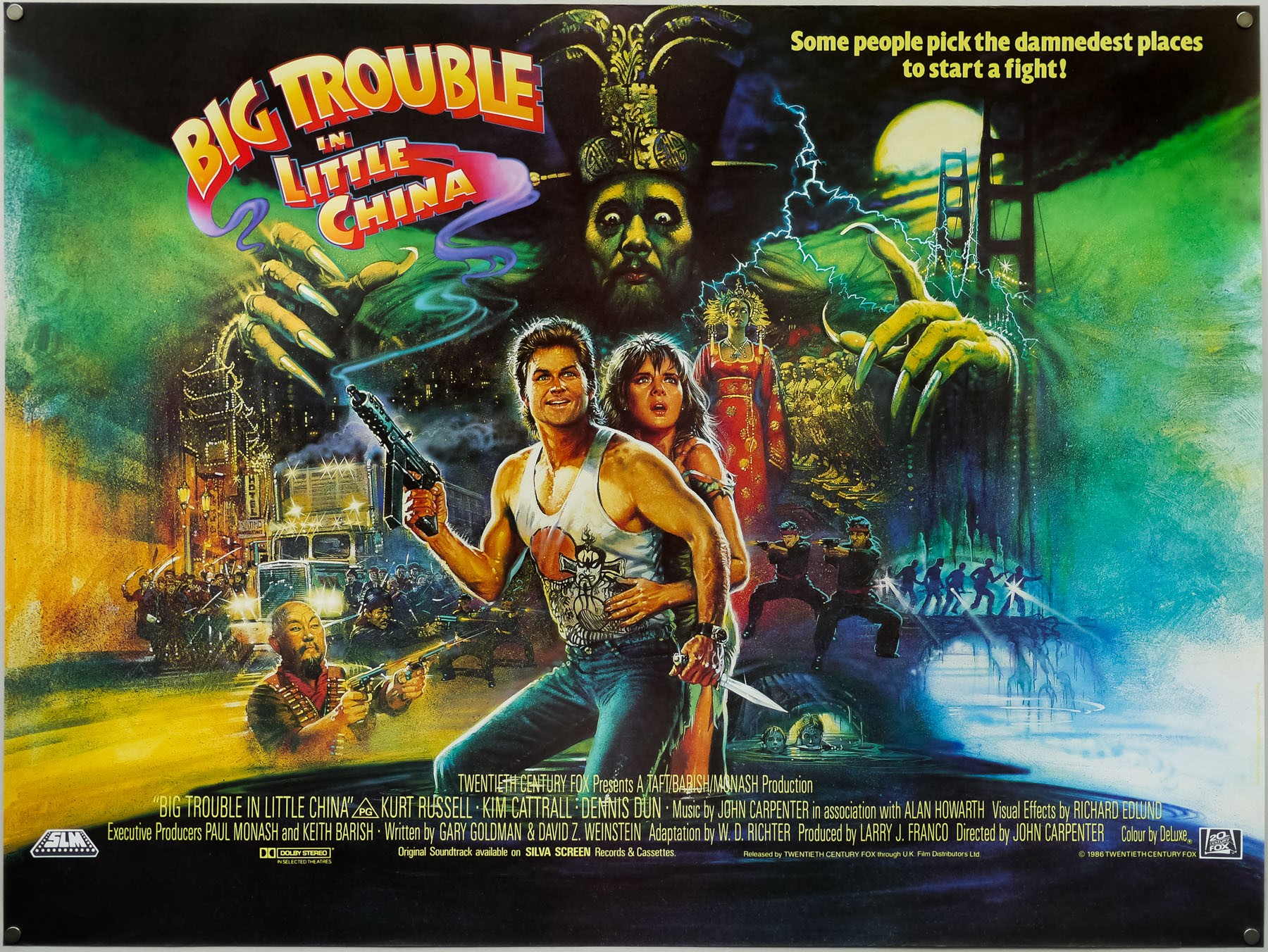 Kurt Russell, Kim Cattrall, Film posters HD Wallpaper