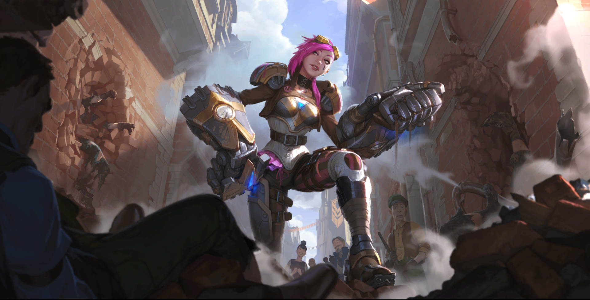 League of Legends: Wild Rift, Legends of Runeterra, League of Legends, Vi, Wild Rift HD Wallpaper