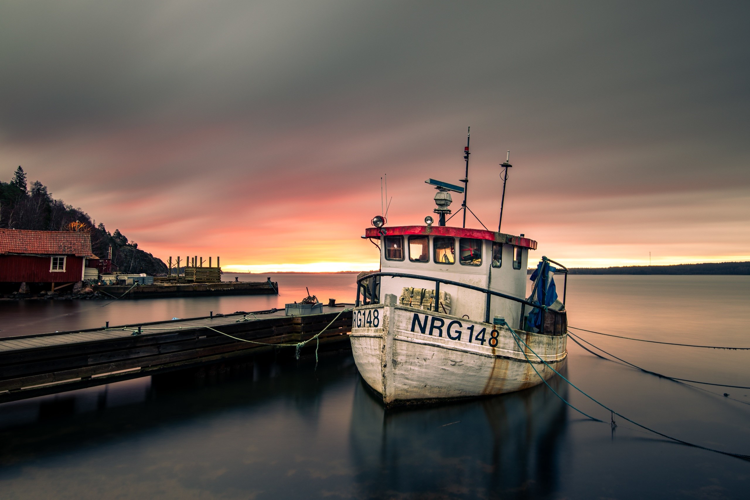 vehicle, numbers, boat, outdoors, water, Sweden HD Wallpaper