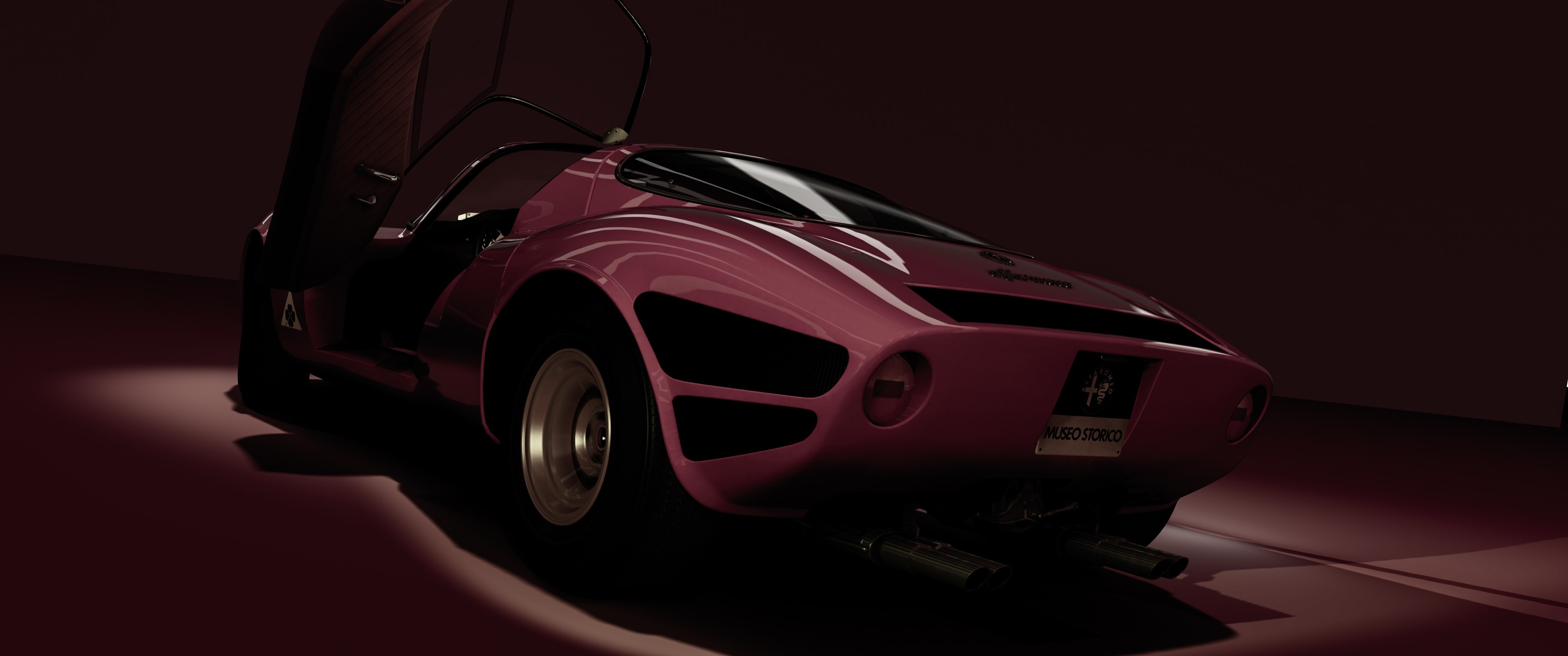 car, Assetto Corsa, Alfa Romeo 33 Stradale, Alfa Romeo, vehicle HD Wallpaper