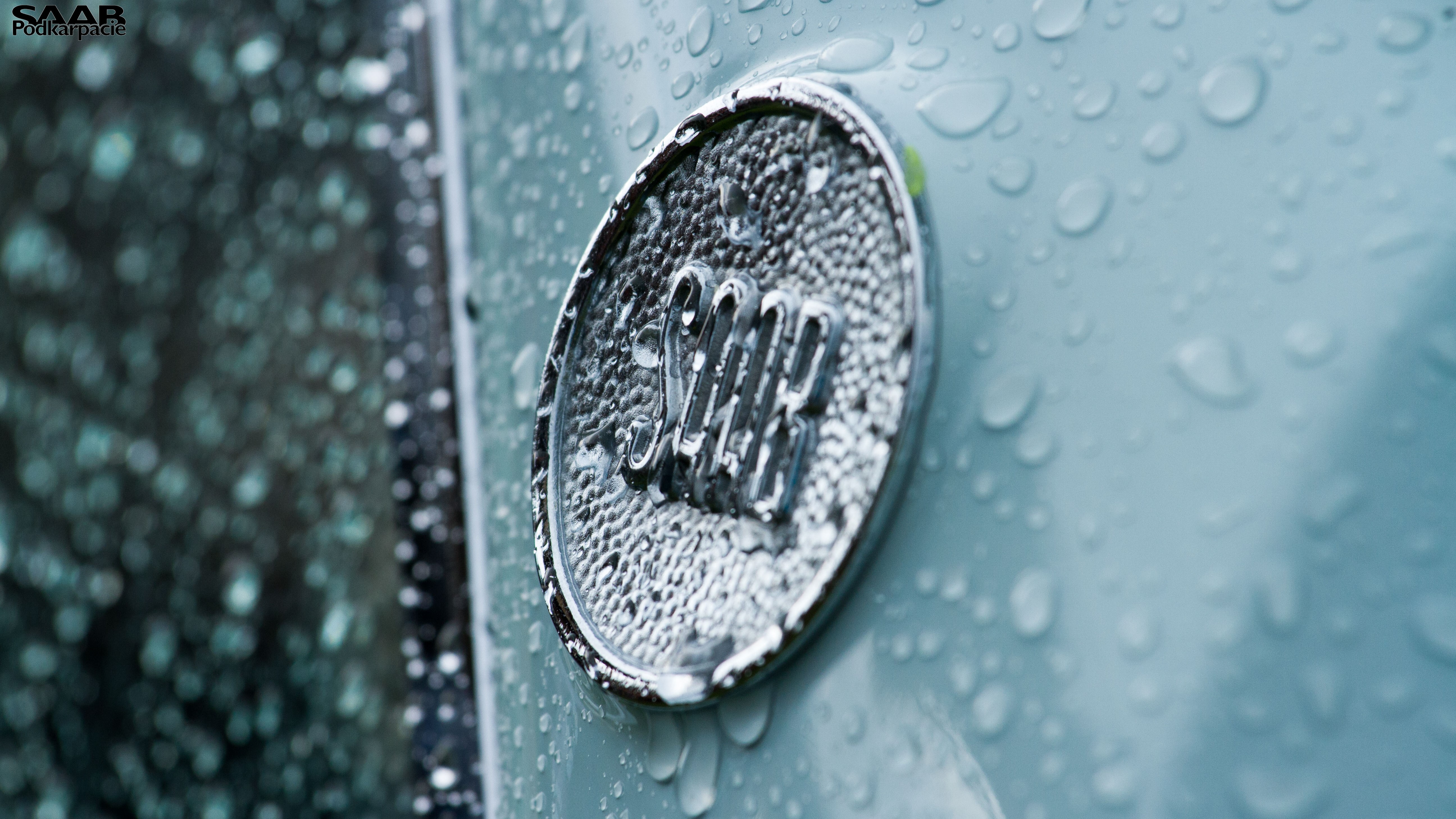 4K, saab, car, old HD Wallpaper