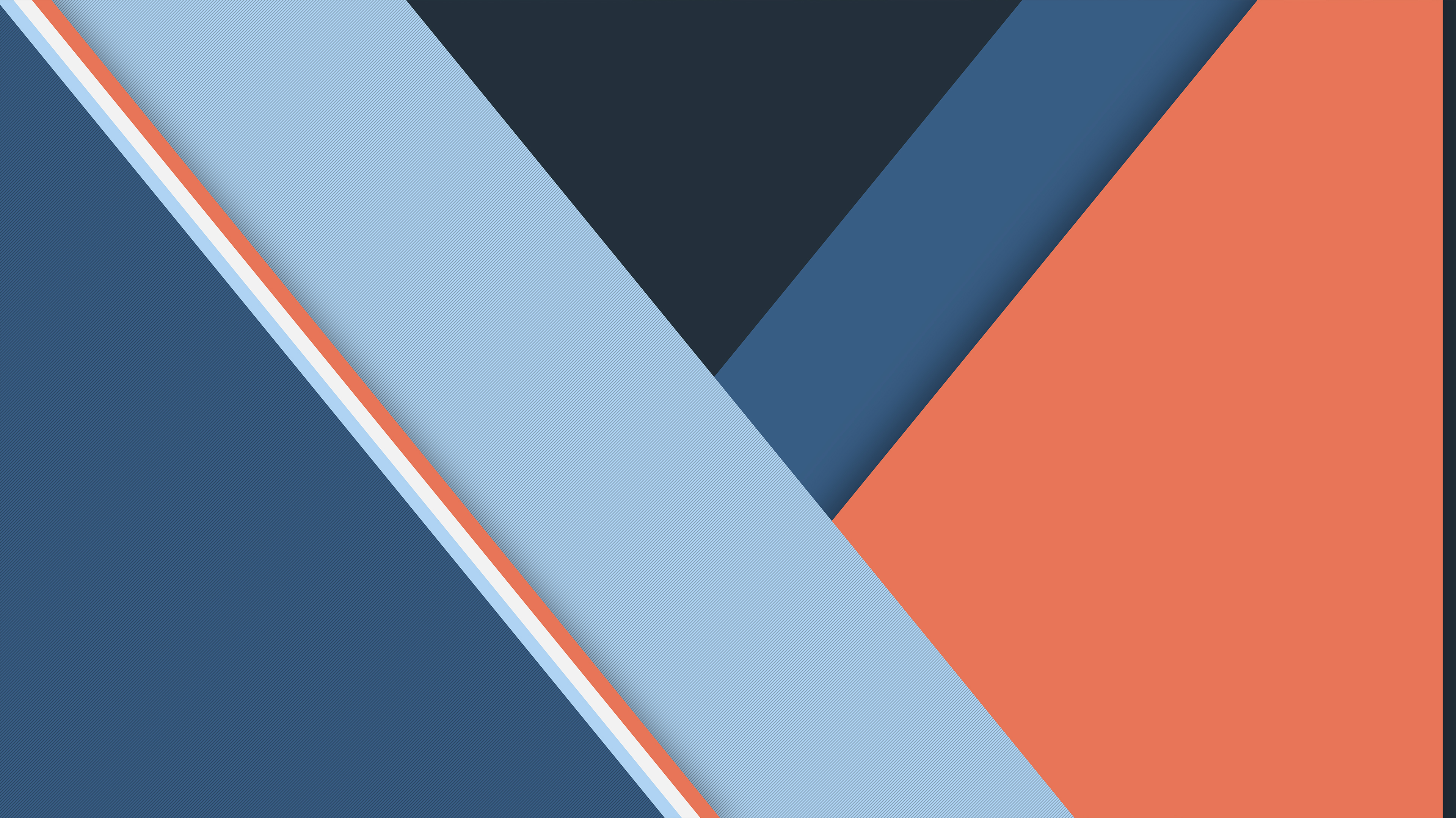 Abstract Geometric Shapes with Color Blocks HD Wallpaper