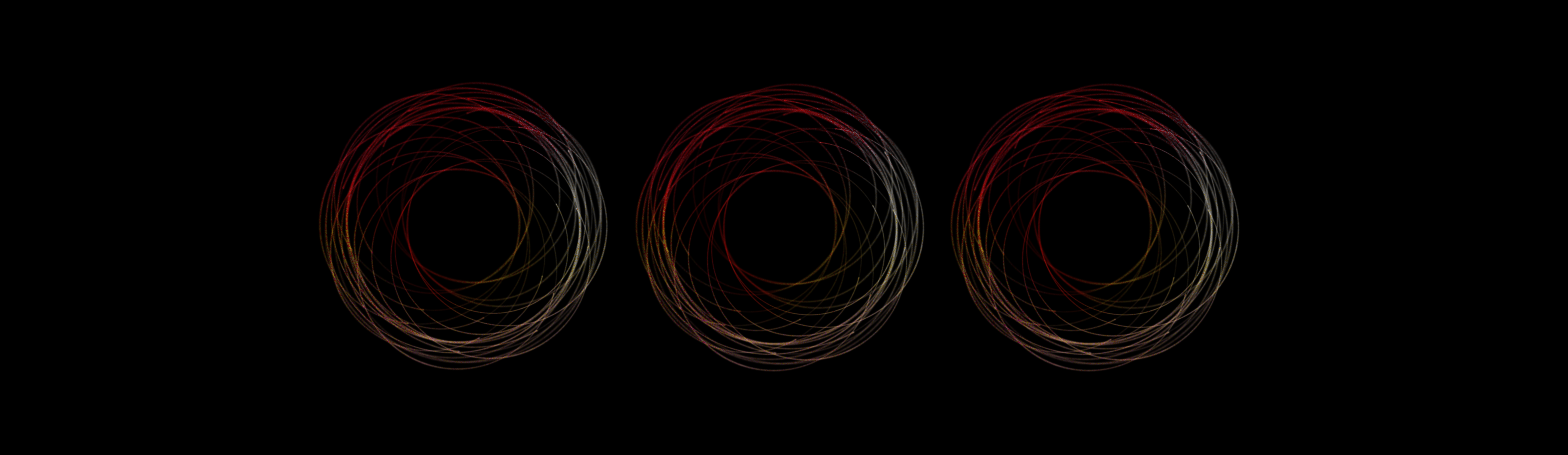 4K, swirls, abstract, black background, simple background, circle HD Wallpaper