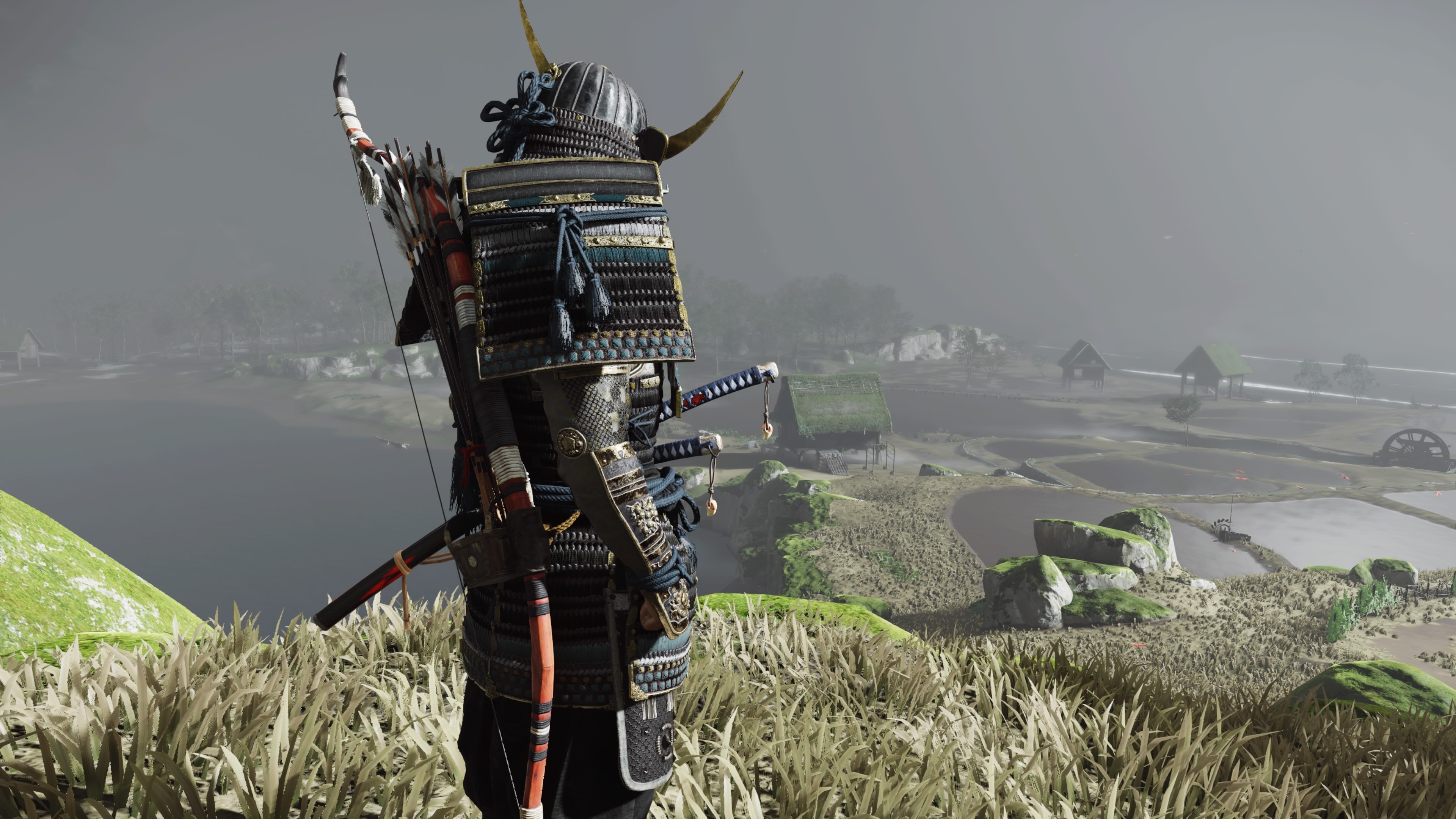 4K, Ghost of Tsushima, video games, screen shot, Jin Sakai HD Wallpaper