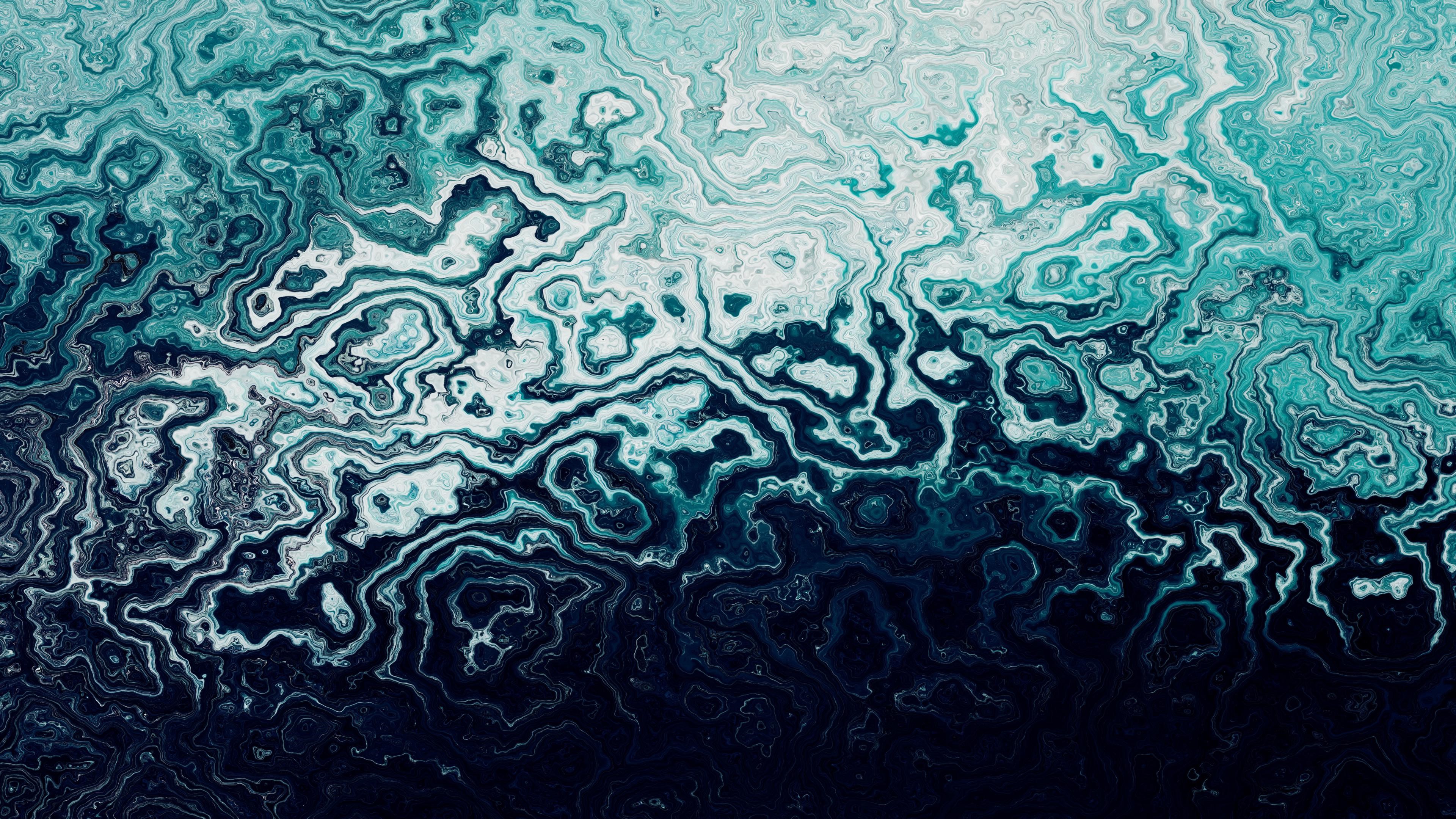4K, texture, fluid, digital art, digital, artwork, fractal HD Wallpaper